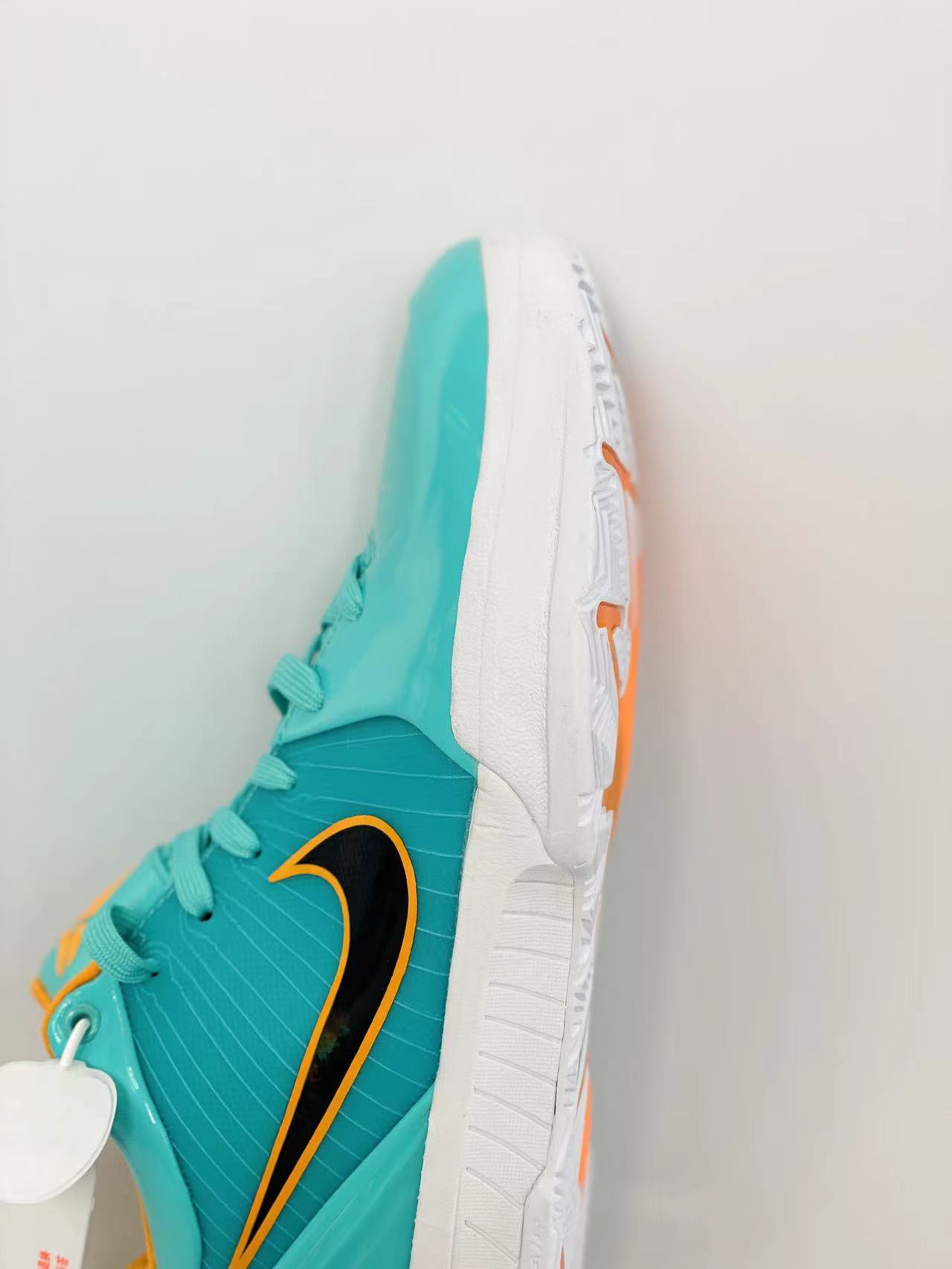 滅世純原 KOBE4  Undefeated Spurs  科比 4 蓝色 湖水绿 低筒 篮球鞋 实战鞋 球鞋 男鞋 订制