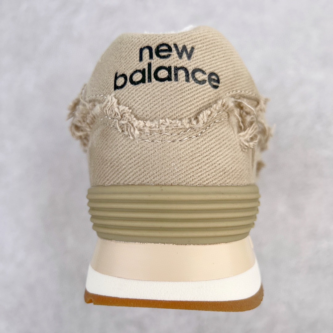 MiuMiu New Balance NB574 米黄色 低筒 联名 女款 复古慢跑鞋 女鞋 休闲鞋 板鞋 5E765D_CSL_F0044_F_015