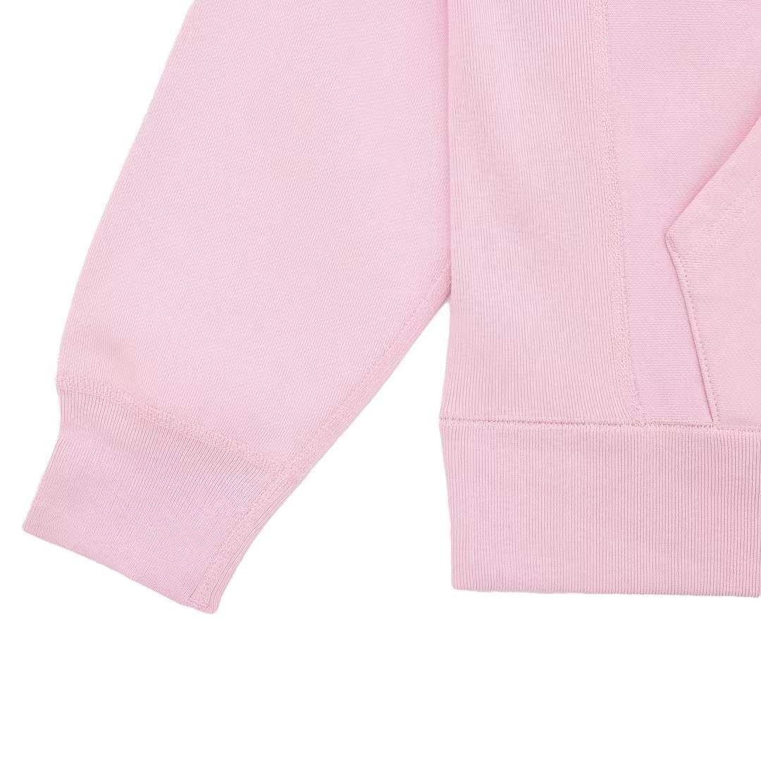 Supreme 19FW Bandana Box Logo Hooded 粉色 腰果花刺绣 长袖 保暖 加绒 卫衣男女同款SUP-FW19-10831