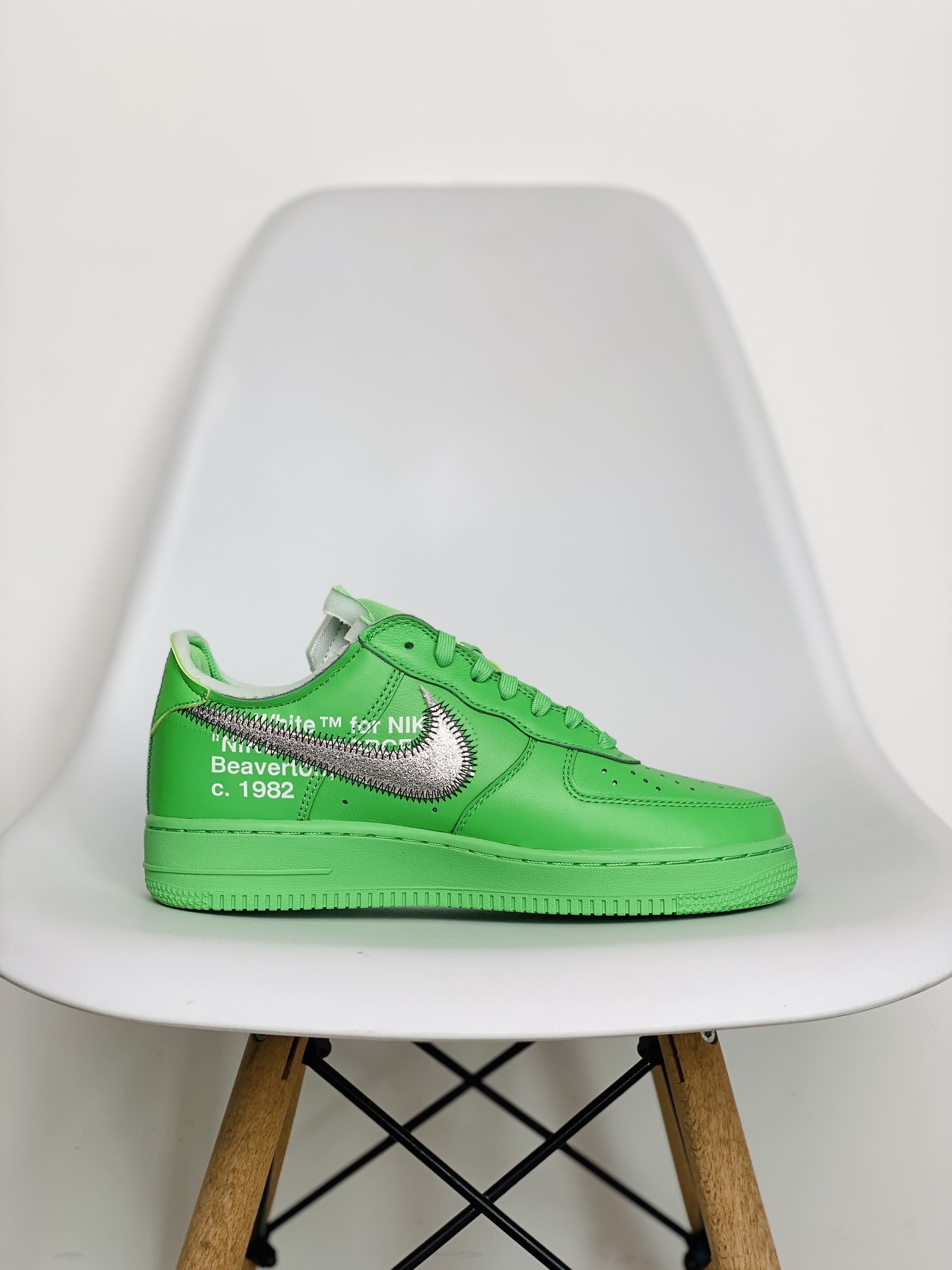  Off-White x Air Force 1 Low Green 绿色 低筒 板鞋 休闲鞋 运动鞋 男鞋 女鞋 DX1419-300