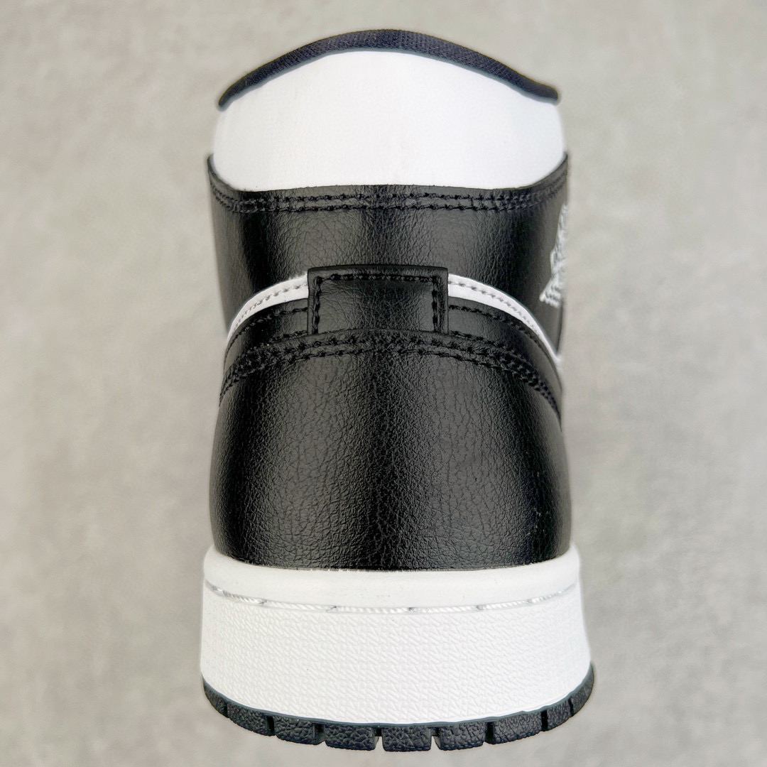 Air Jordan 1 Mid AJ1 Panda 中筒 篮球鞋 运动鞋 休闲鞋 女款 黑白熊猫DV0991-101