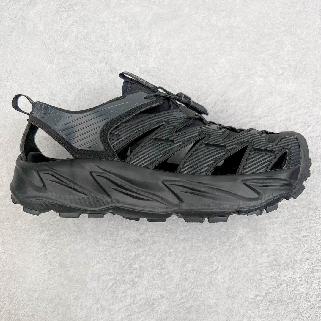 HOKA ONE ONE Hopara 低筒 运动鞋 户外鞋 男鞋 凉鞋 黑色 1106534-BDSD