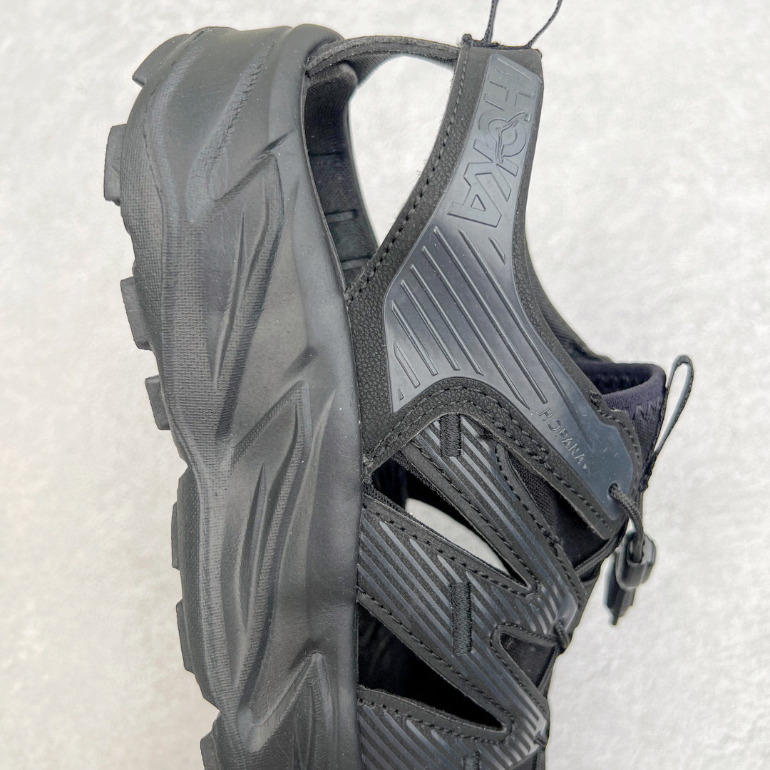 HOKA ONE ONE Hopara 低筒 运动鞋 户外鞋 男鞋 凉鞋 黑色 1106534-BDSD