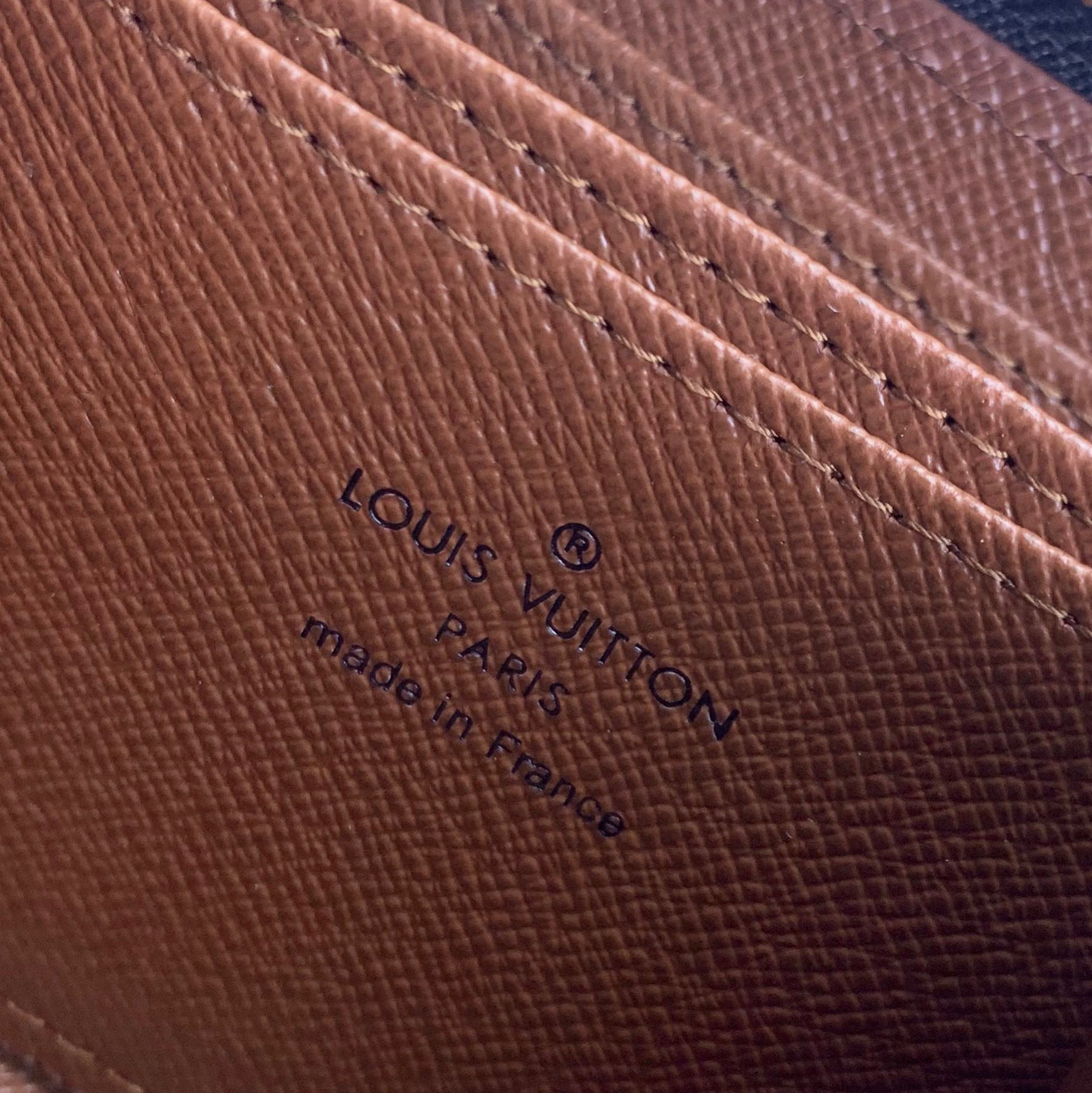 LOUIS VUITTON 路易威登 经典老花印花 钱夹 钱包 卡包 名片夹 男女同款 棕色 M60067