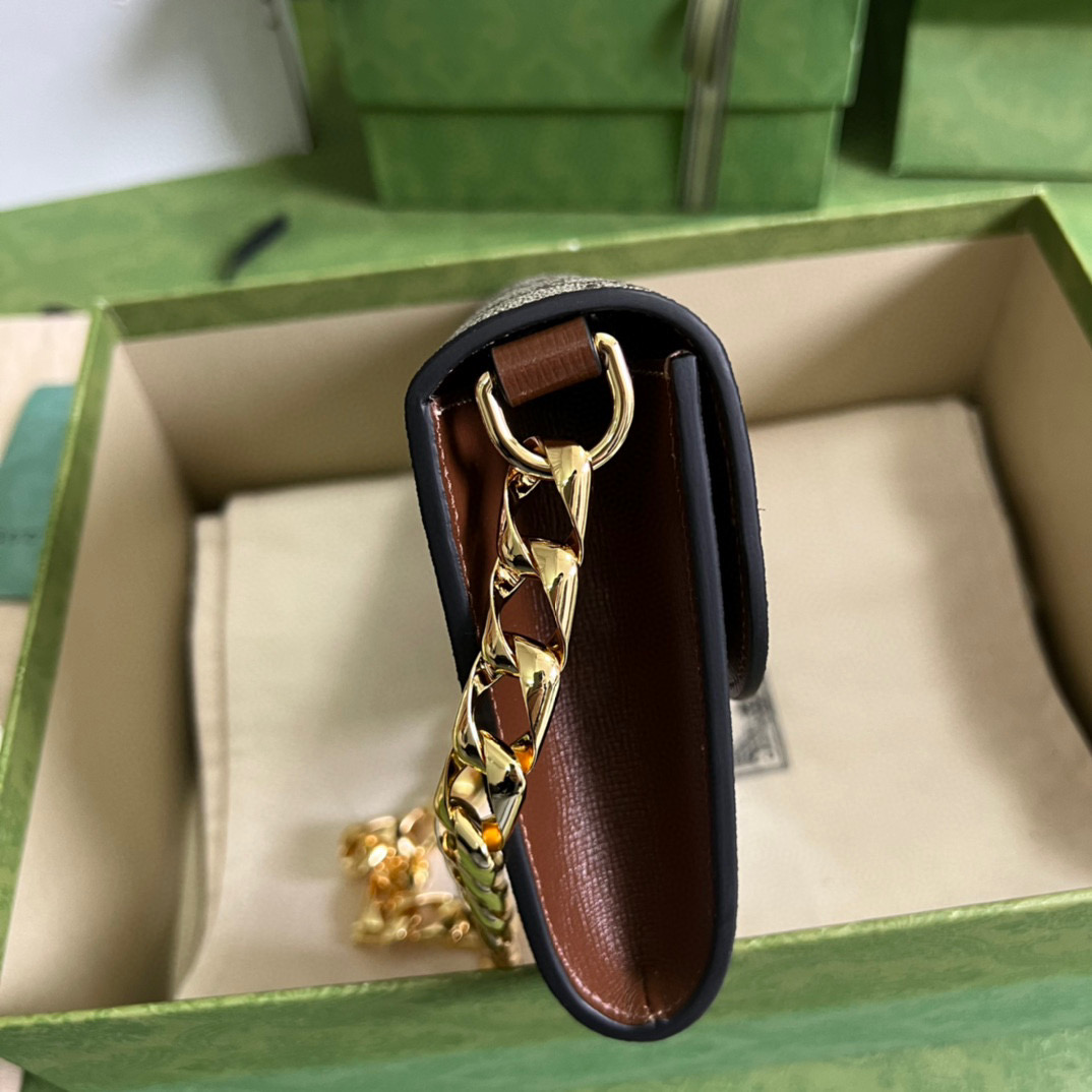 原厂皮 GUCCI 古驰 Horsebit 1955系列 斜挎包 单肩包 手提包 旅行包 马鞍包 棕色 724713-HUHHX-8565