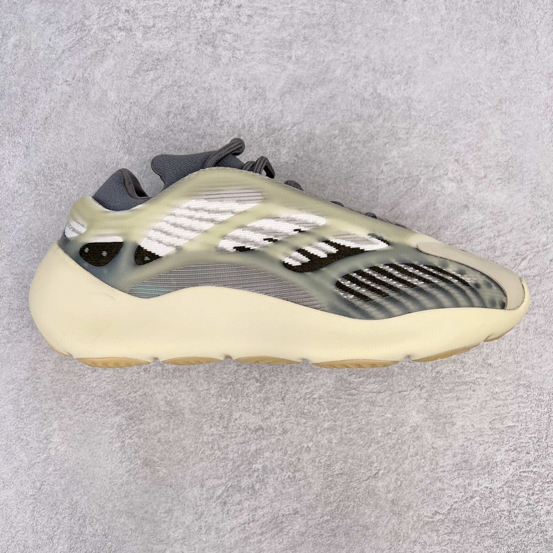 adidas Yeezy 700V3 Fade Salt 黑白 低筒 休闲鞋 运动鞋 老爹鞋 男鞋 女鞋 ID1674