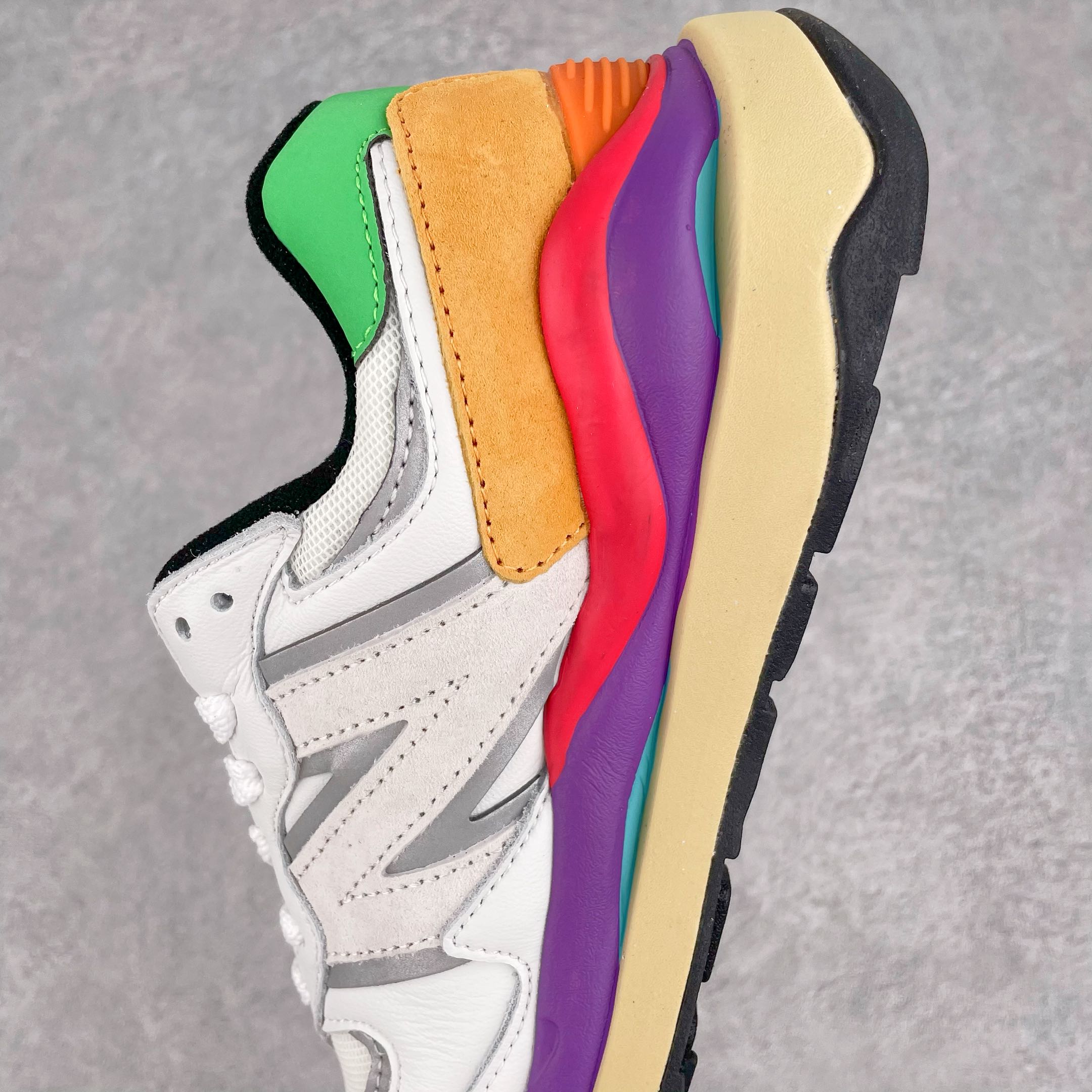 New Balance  NB5740 白色 拼接 低筒 复古慢跑鞋 板鞋 运动鞋 休闲鞋 男鞋 女鞋 M5740LA