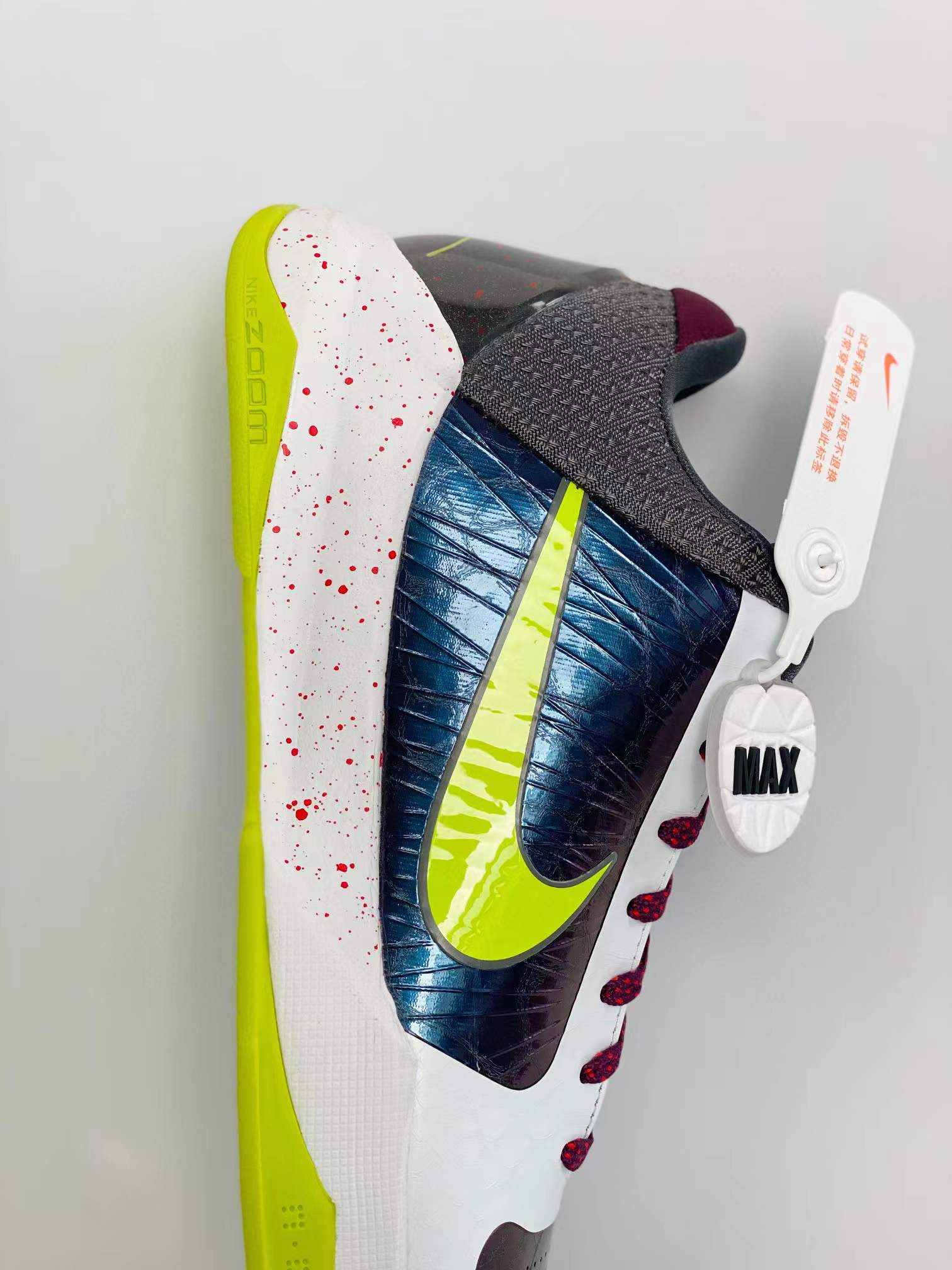 滅世純原 Kobe5 Protro Chaos 科比 5 小丑 低筒 籃球鞋 球鞋 實戰鞋 前後氣墊 真碳板  CD4991-100