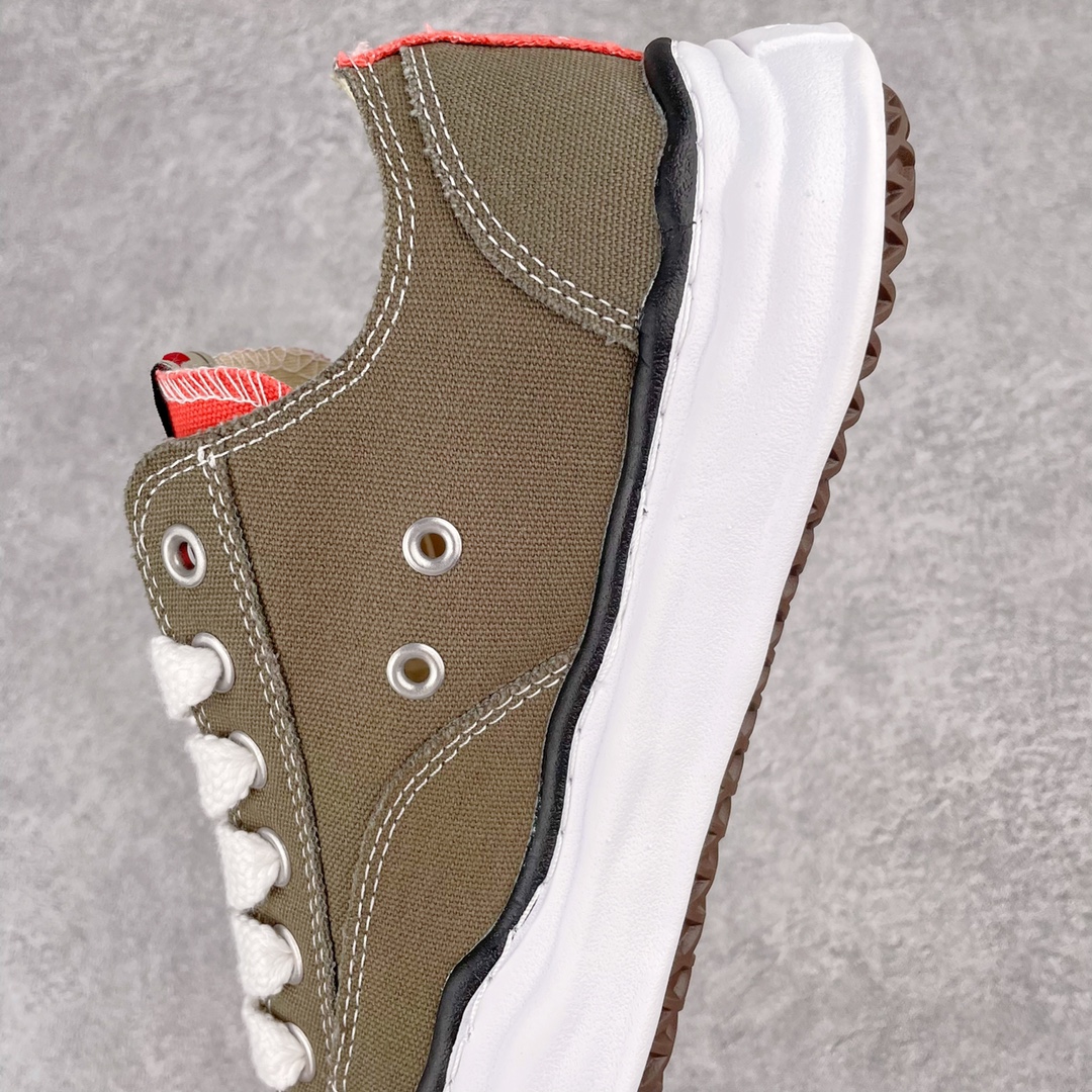 MIHARA YASUHIRO Original MMY 三原康裕 红绿棕 拼接 低筒 溶胶鞋 帆布鞋 板鞋 休闲鞋 增高鞋 男鞋 女鞋 