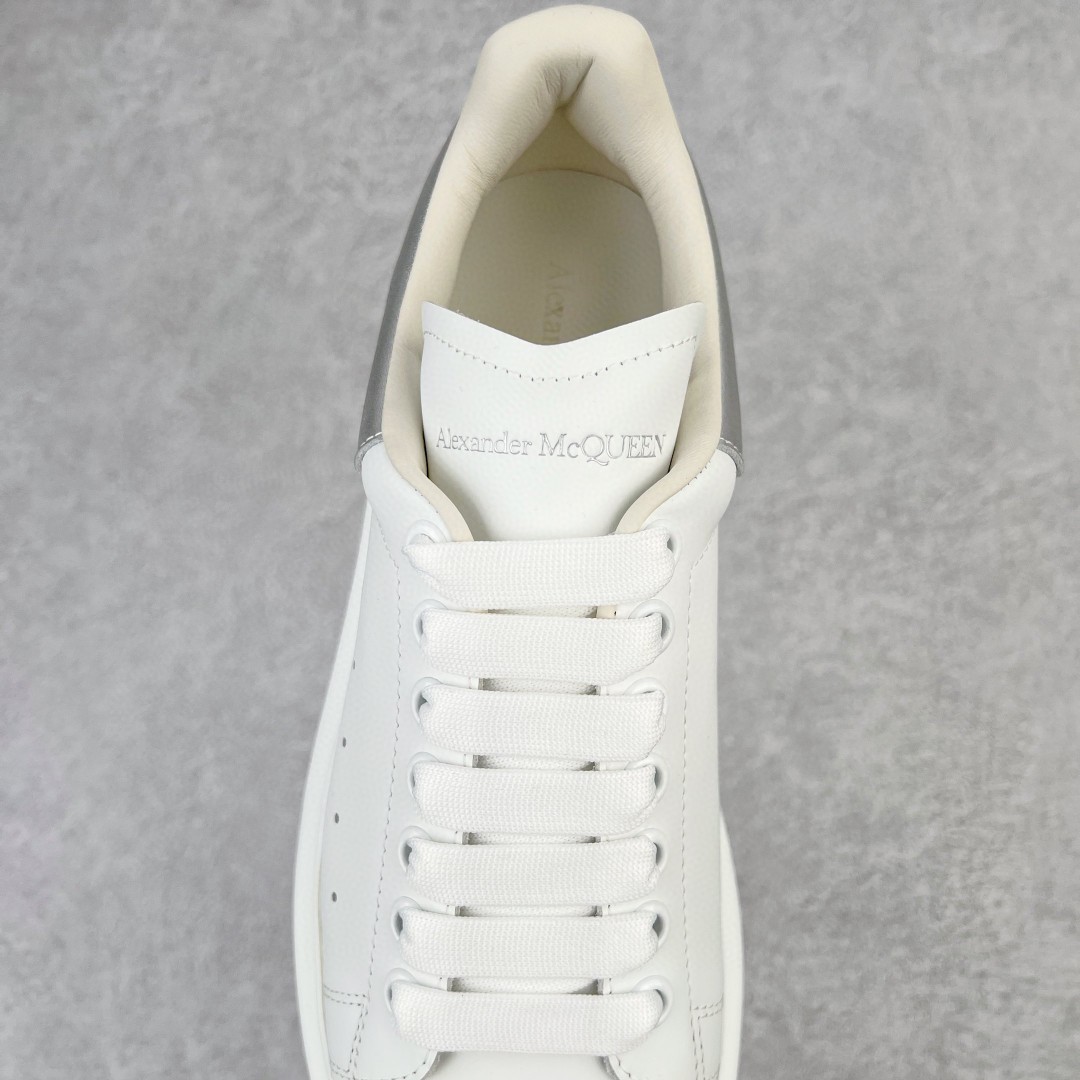 Alexander McQueen 麦昆 白色 银尾 低筒 板鞋 休闲鞋 厚底鞋 增高鞋 男鞋 女鞋 553770WHFBU9042