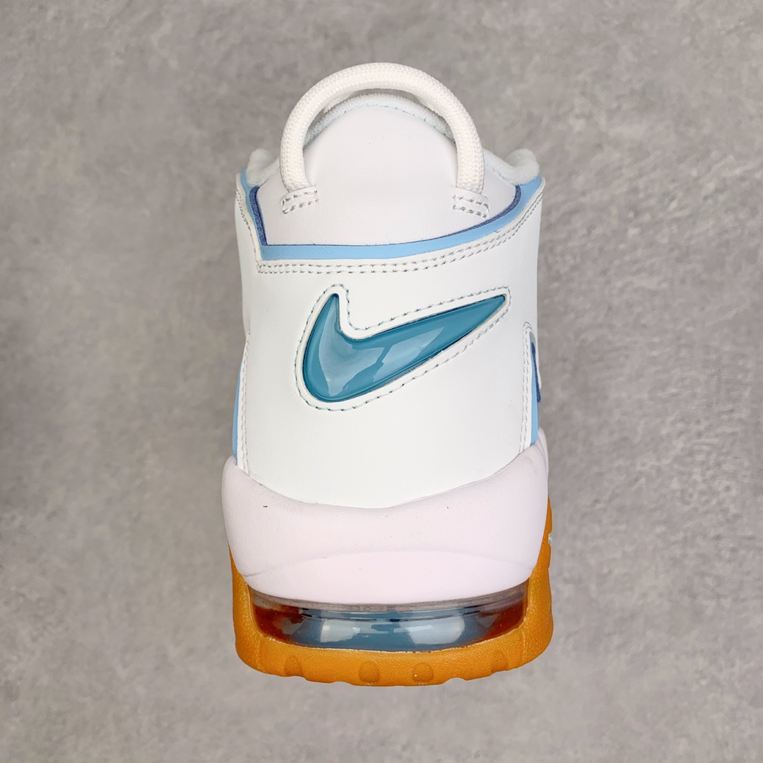 Air More Uptempo White Aqua Gum 百生胶  男鞋 女鞋 休闲鞋 板鞋 篮球鞋   415082-107