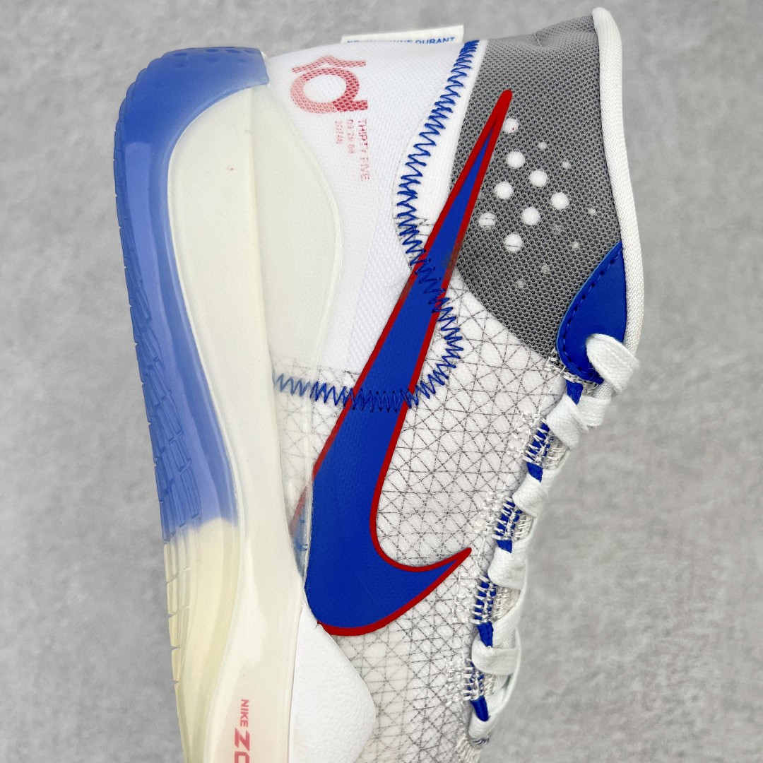 Zoom KD 12 杜兰特 12 白蓝 高筒 减震防滑 实战鞋 篮球鞋 运动鞋 男鞋