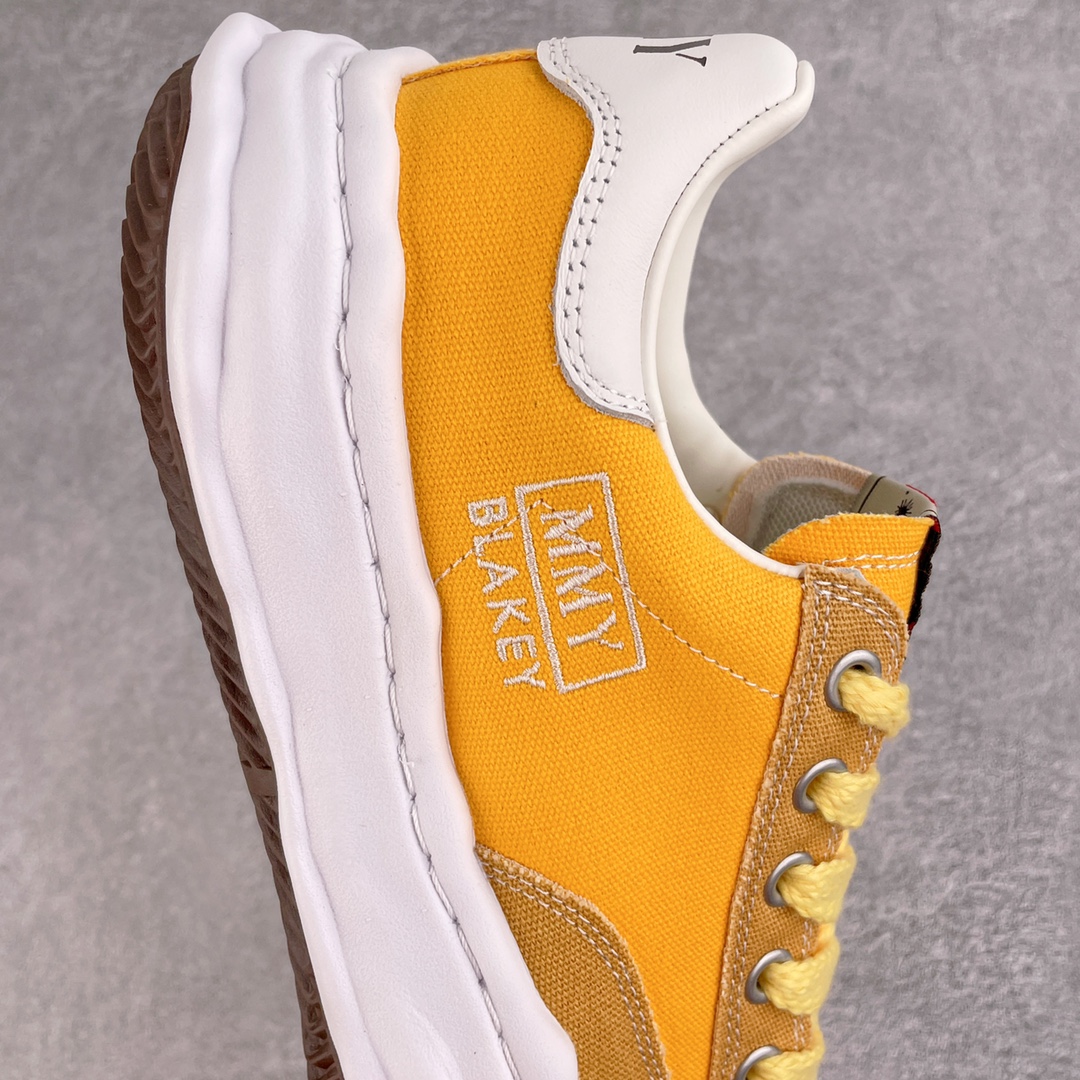 MIHARA YASUHIRO Original MMY 三原康裕 黄色 低筒 溶胶鞋 帆布鞋 板鞋 休闲鞋 增高鞋 男鞋 女鞋 A08FW731