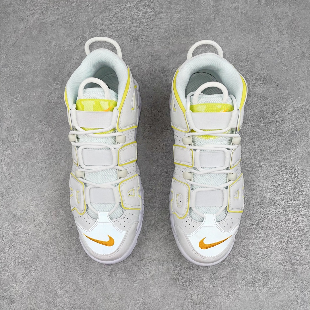 Air More Uptempo Light Citron 白黄  男鞋 女鞋 休闲鞋 板鞋 篮球鞋   DM3035-100