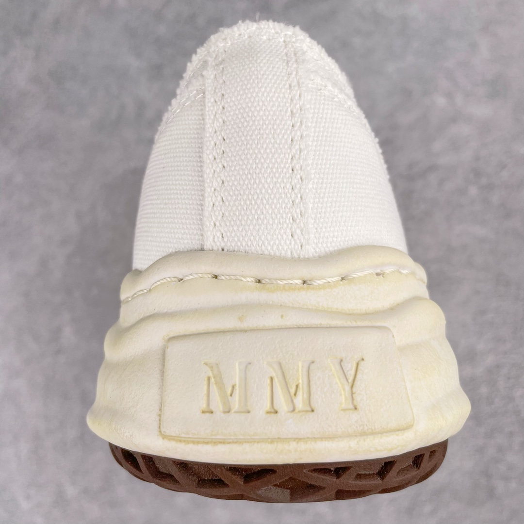 MIHARA YASUHIRO Original MMY 三原康裕 白色 水洗做旧 低筒 溶胶鞋 帆布鞋 板鞋 休闲鞋 增高鞋 男鞋 女鞋 