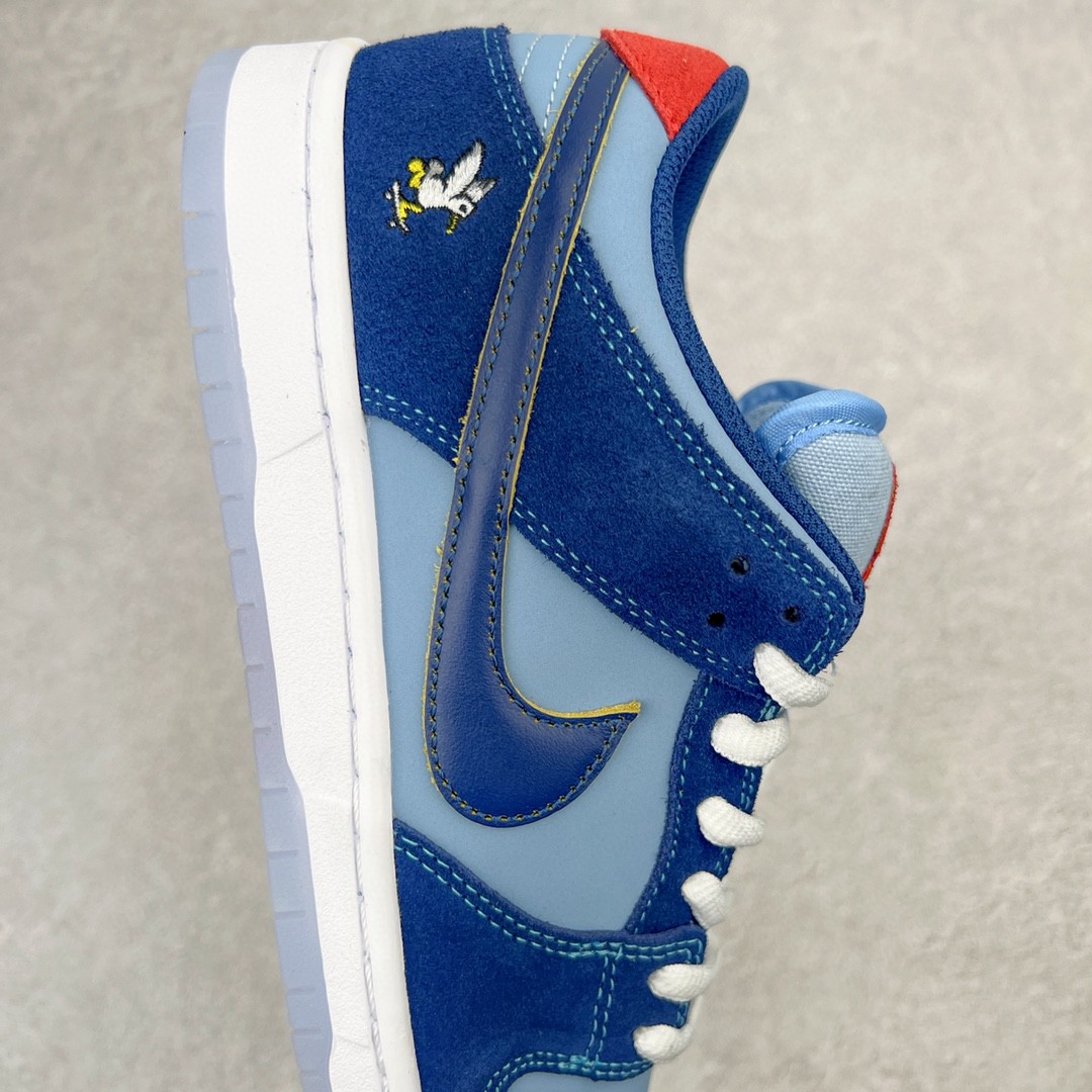 Why So Sad dunk Low 藍 低筒 复古板鞋 休闲鞋 男鞋 女鞋 DX5549-400