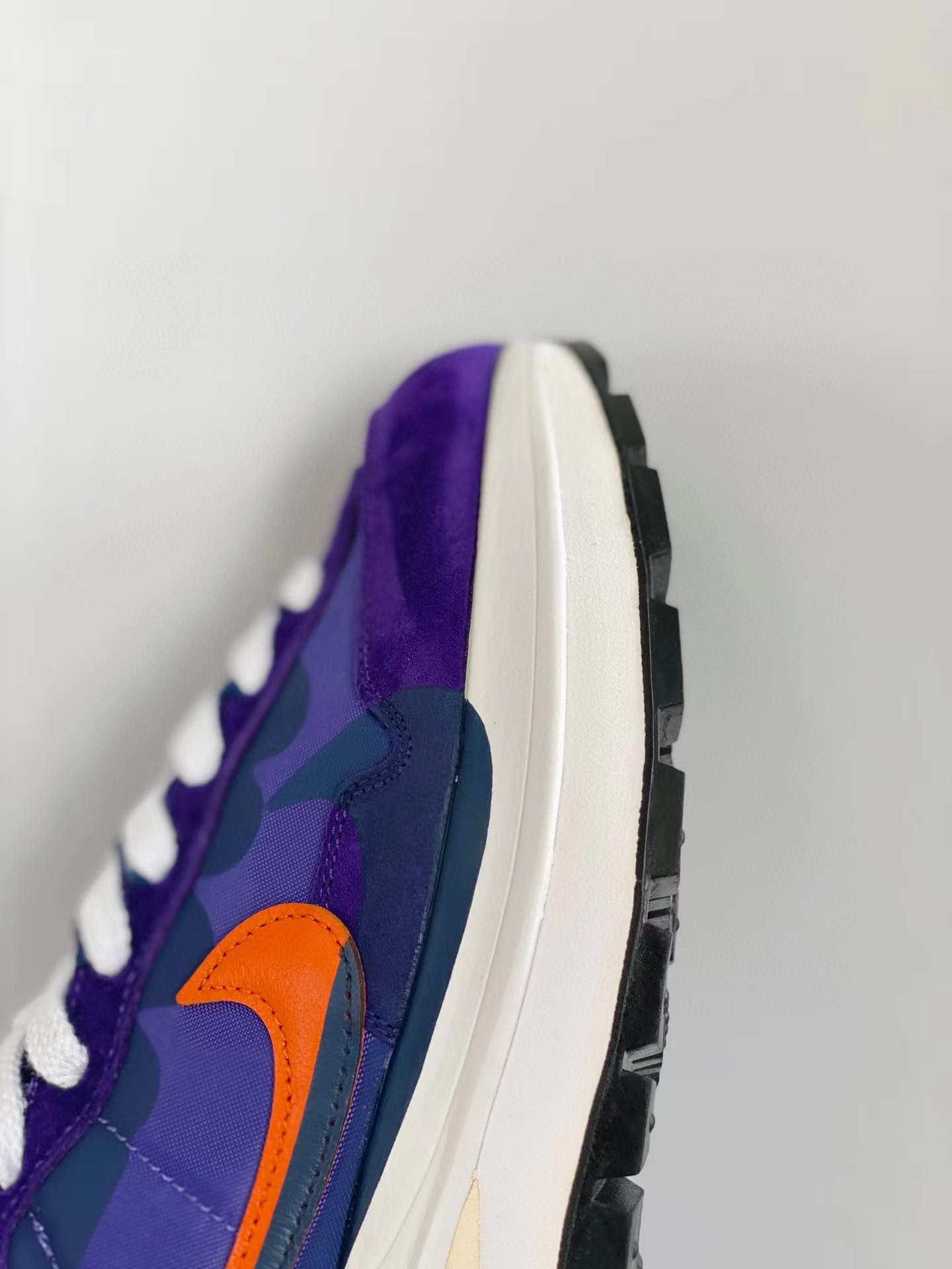Sacai 3.0 VaporWaffle Dark Iris 紫金  低筒 华夫鞋 增高男女鞋 结构解构鞋 复古休闲鞋  DD1875-500