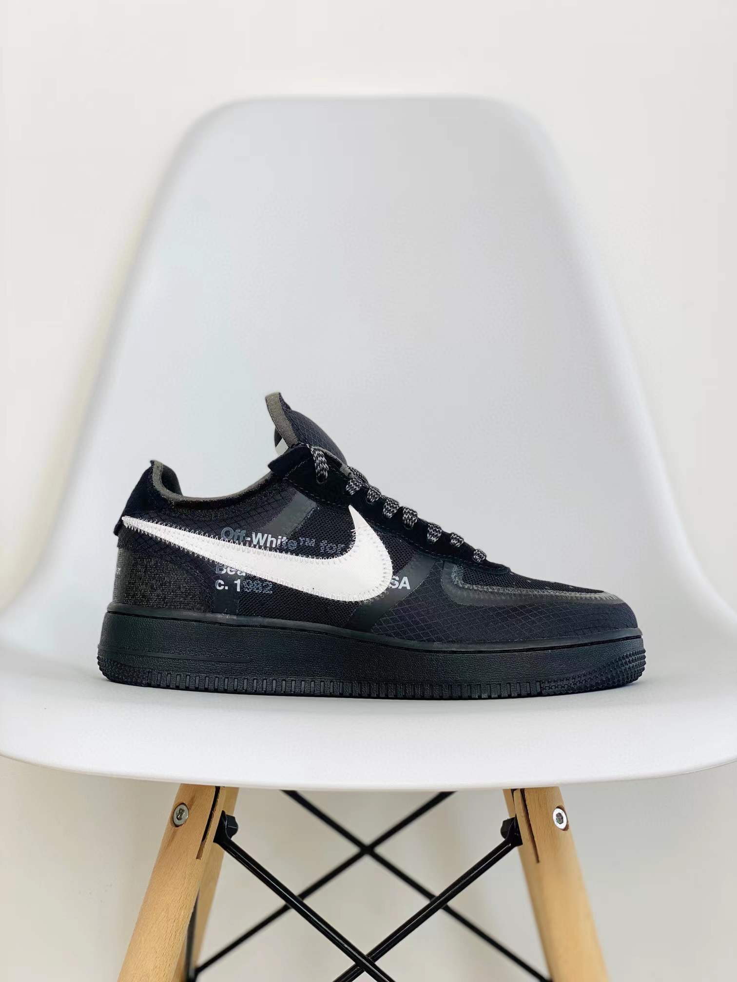 OFF-WHITE Air Force 1 Low Black White 2.0 黑白 低筒 空军一号 休闲鞋 板鞋 男鞋 AO4606-001