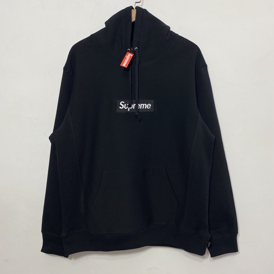 Supreme Week 16 Box Logo Hooded Sweatshirt Box Logo 徽标 黑色 连帽卫衣 加绒 套头 宽松 男女同款 SUP-FW21-353