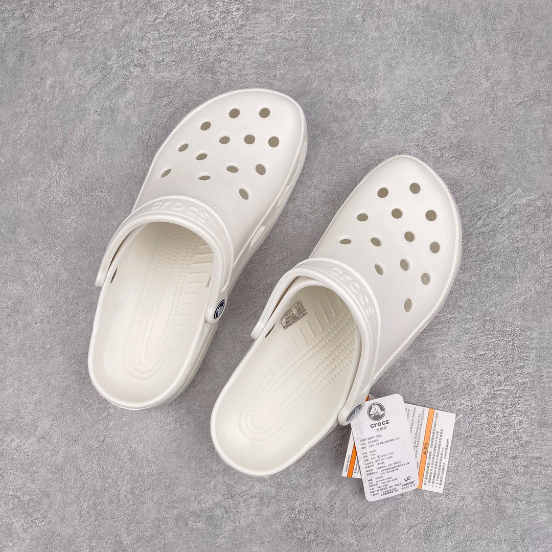 Crocs 水泥灰 洞洞鞋 凉鞋 室内外 拖鞋 沙滩鞋 男女同款 10001-160