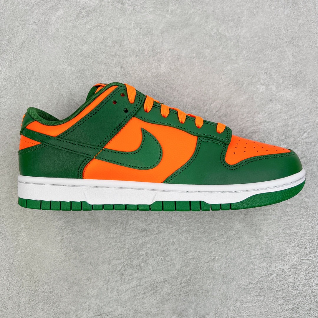 dunk Low Miami Hurricanes 橙绿 低筒 复古板鞋 休闲鞋 男鞋 女鞋 DD1391-300