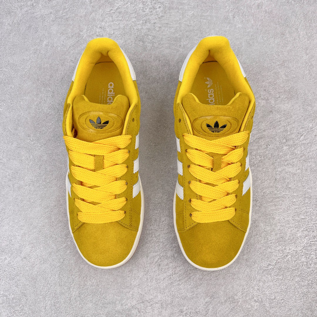 adidas originals Campus 00s 姜黄 低筒 复古板鞋 休闲鞋 男鞋 女鞋 HR1466