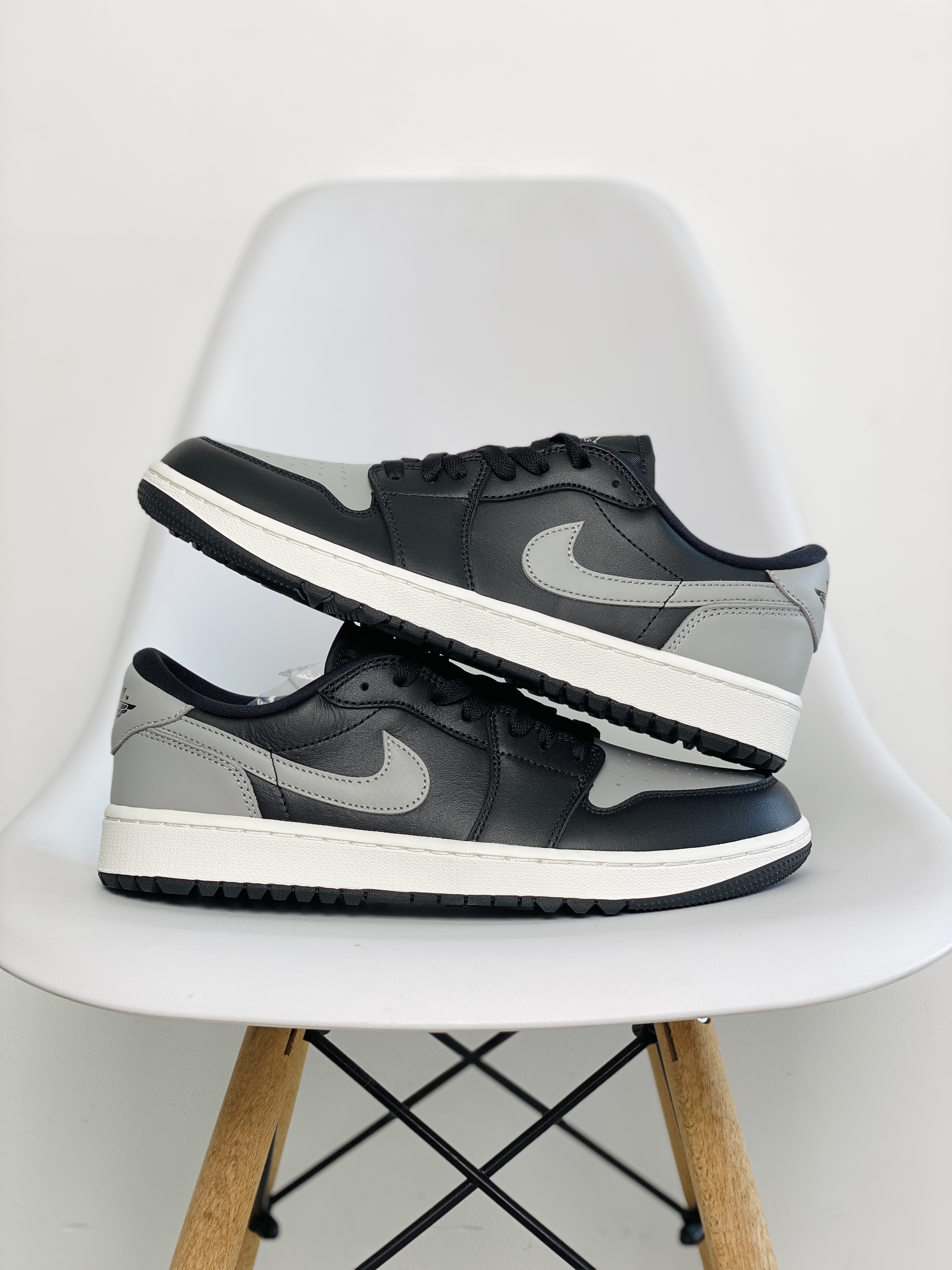 Air Jordan 1 Low Golf Shadow 黑灰影子灰低筒休閒鞋板鞋男鞋女鞋 
