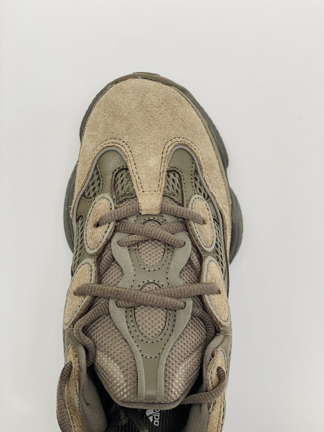 adidas originals Yeezy 500 Clay Brown 深棕色 山野迷踪 低筒 休闲鞋 运动鞋 老爹鞋 男鞋 女鞋 GX3606