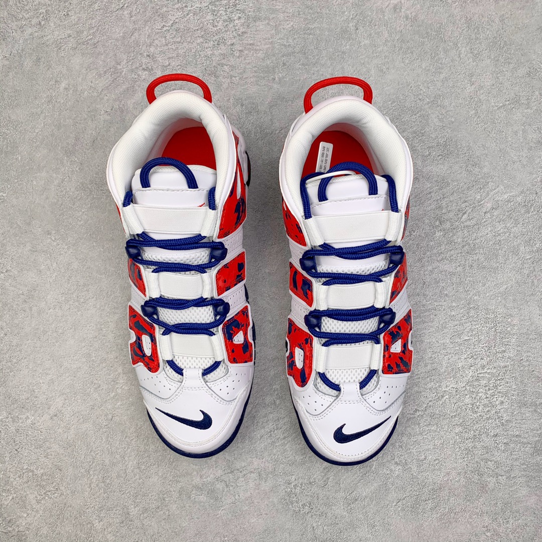 Air More Uptempo Red Navy Camo 白藍紅 迷彩 男鞋 女鞋 休闲鞋 板鞋 篮球鞋 CZ7877-100