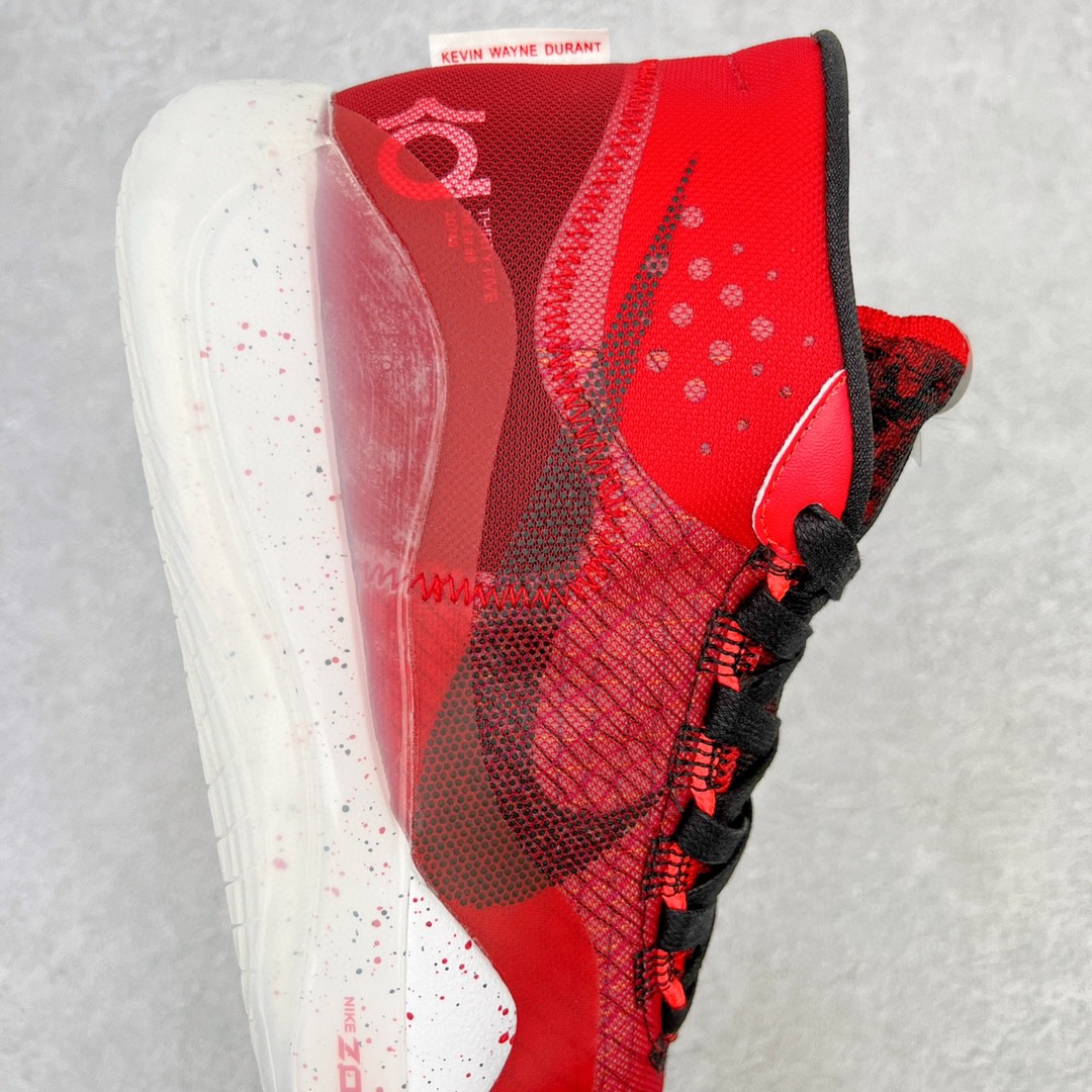 Zoom KD 12 杜特兰12 白红 高筒 减震防滑 实战鞋 篮球鞋 运动鞋 男鞋  AR4230-600
