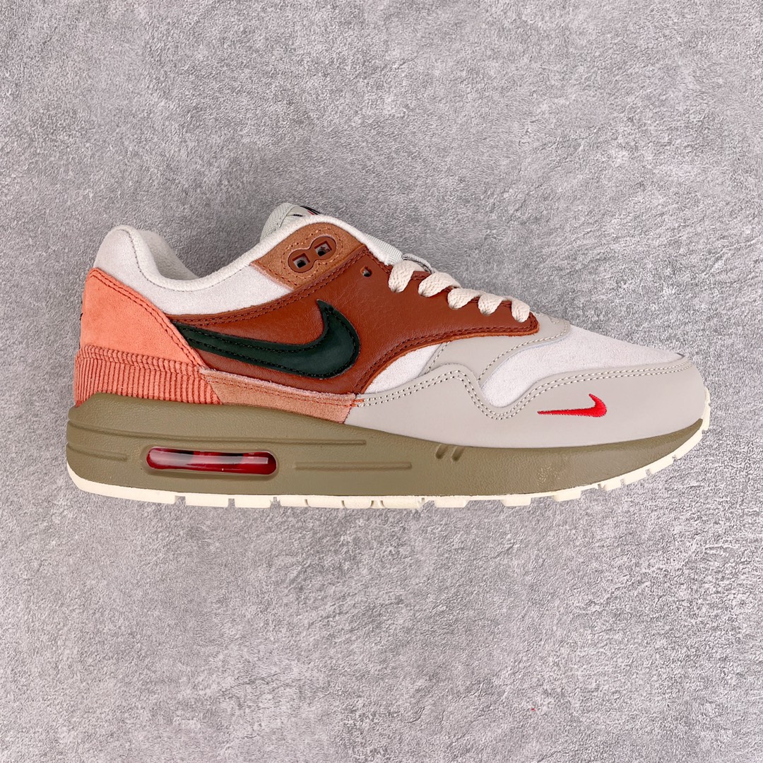 Air Max 1 Amsterdam City Pack 阿姆斯特丹城市公园 灰粽 低筒 减震运动鞋 休闲鞋 板鞋 男鞋 女鞋 CV1638-200