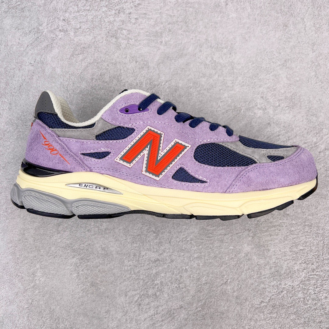 New Balance 990 V3 Teddy Made 浅紫色 低筒 复古跑鞋 休闲鞋 板鞋 运动鞋 男鞋 女鞋 M990TD3