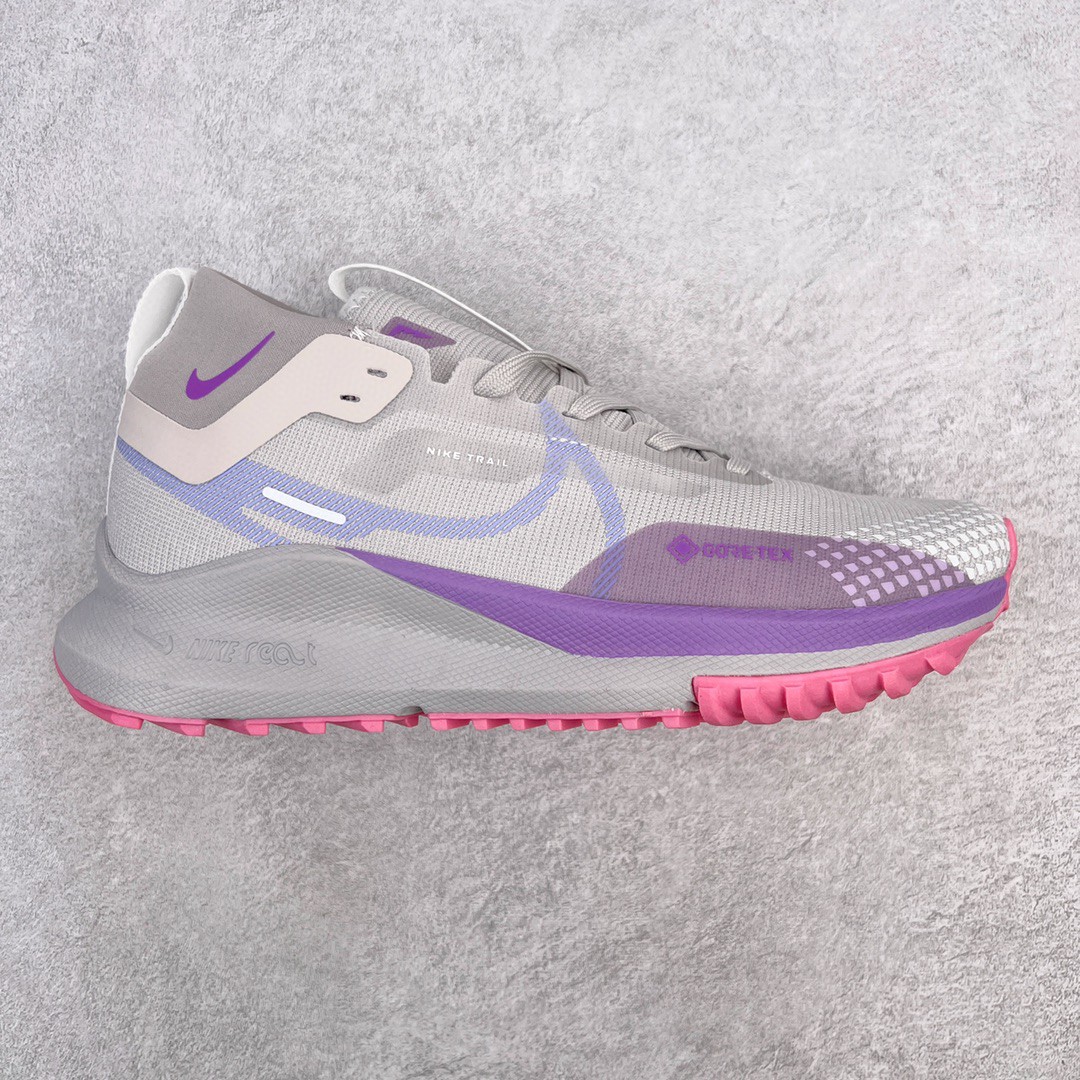 Nike Pegasus Trail 4 Gore - Tex 浅紫色 低筒 户外 跑步鞋 运动鞋 休闲鞋 徒步鞋 男鞋 女鞋 