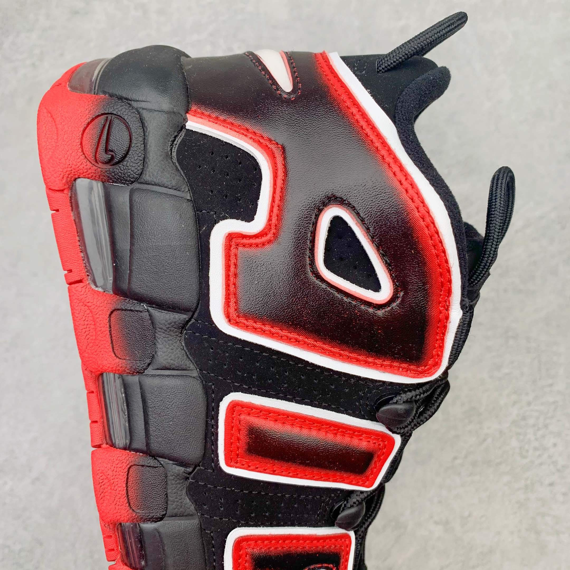 Air More Uptempo Laser Crimson 黑红 男鞋 女鞋 休闲鞋 板鞋 篮球鞋 CJ6129-001