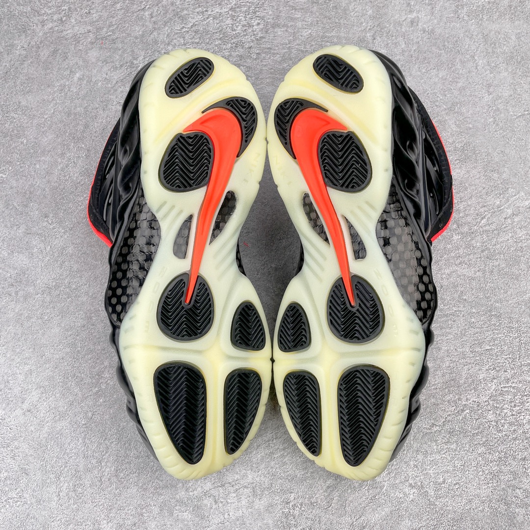 NIKE Air Foamposite One Pro Yeezy 夜光椰子泡 黑色 喷泡 篮球鞋 男鞋 碳板 616750-001