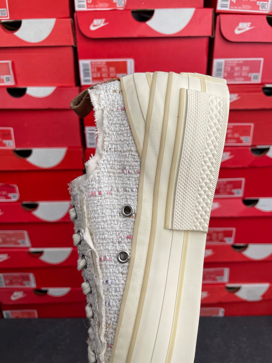 xVESSEL G.O.P.  吴建豪 白色 织物拼接 变色 低筒 硫化鞋 板鞋 休闲鞋 男鞋 女鞋 F21X21W