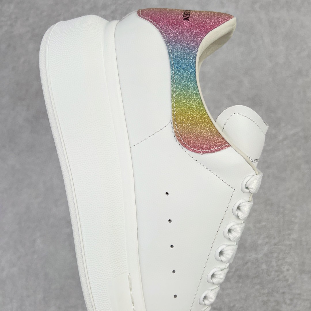 Alexander McQueen 麦昆 彩虹 磨砂尾 低筒 板鞋 休闲鞋 厚底鞋 增高鞋 男鞋 女鞋 