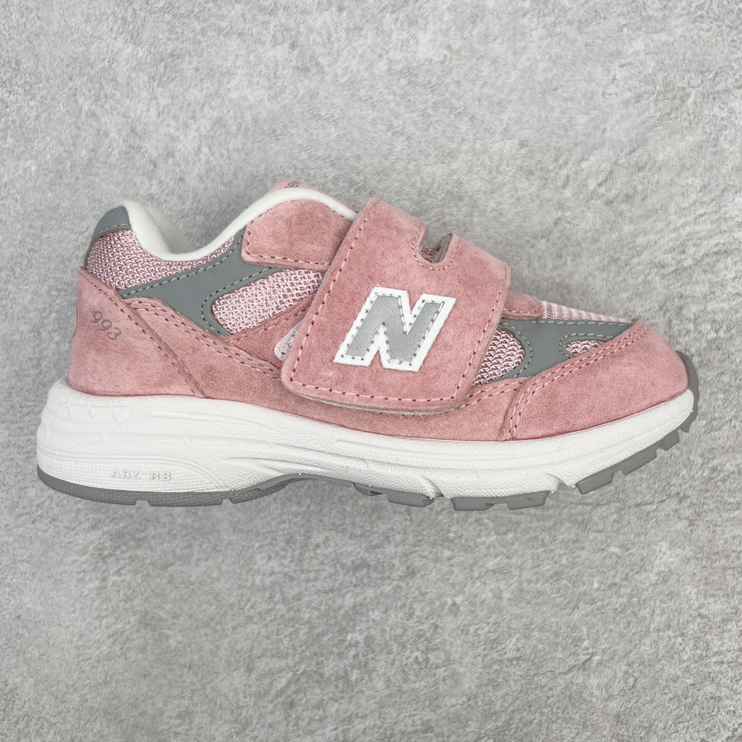 New Balance 993 系列 粉色 低筒 运动鞋 休闲鞋 板鞋 童鞋 