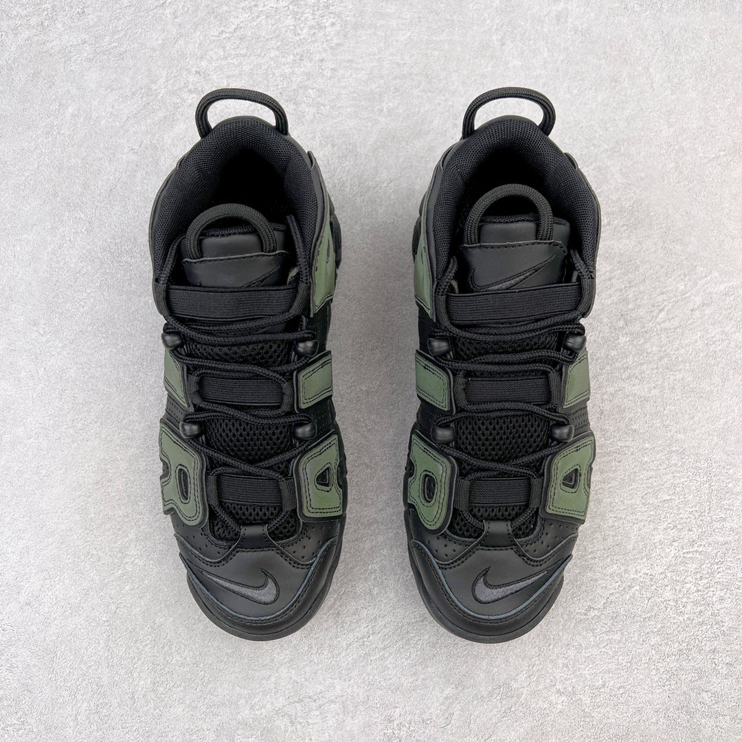 新版 Nike Air More Uptempo 皮蓬 全黑 3M反光 低筒 篮球鞋 男鞋 女鞋 922845-001