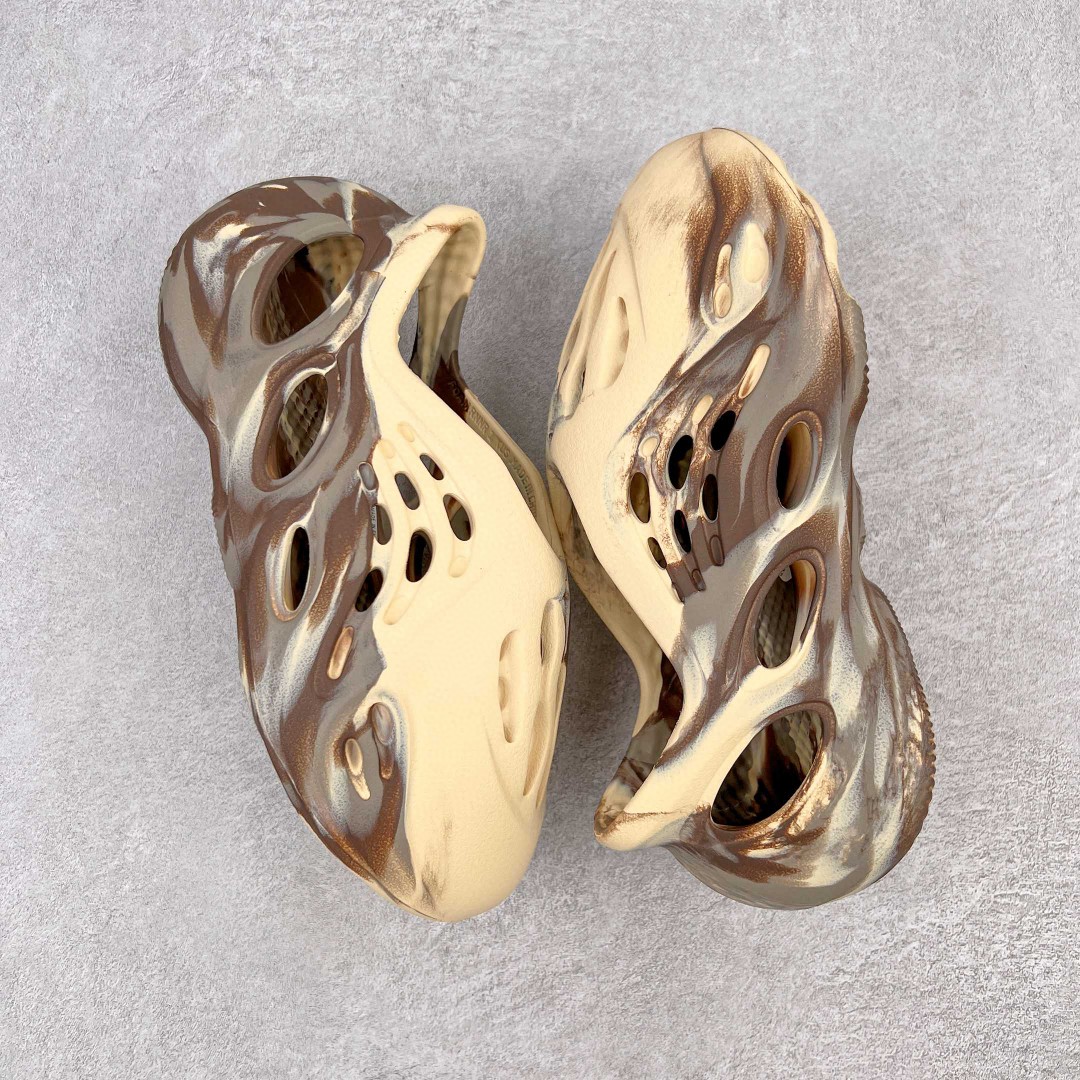 adidas originals Yeezy Foam Runner MX Cream Clay 奶油粘土油画 低筒 洞洞鞋 休闲鞋 拖鞋 童鞋 GX8802