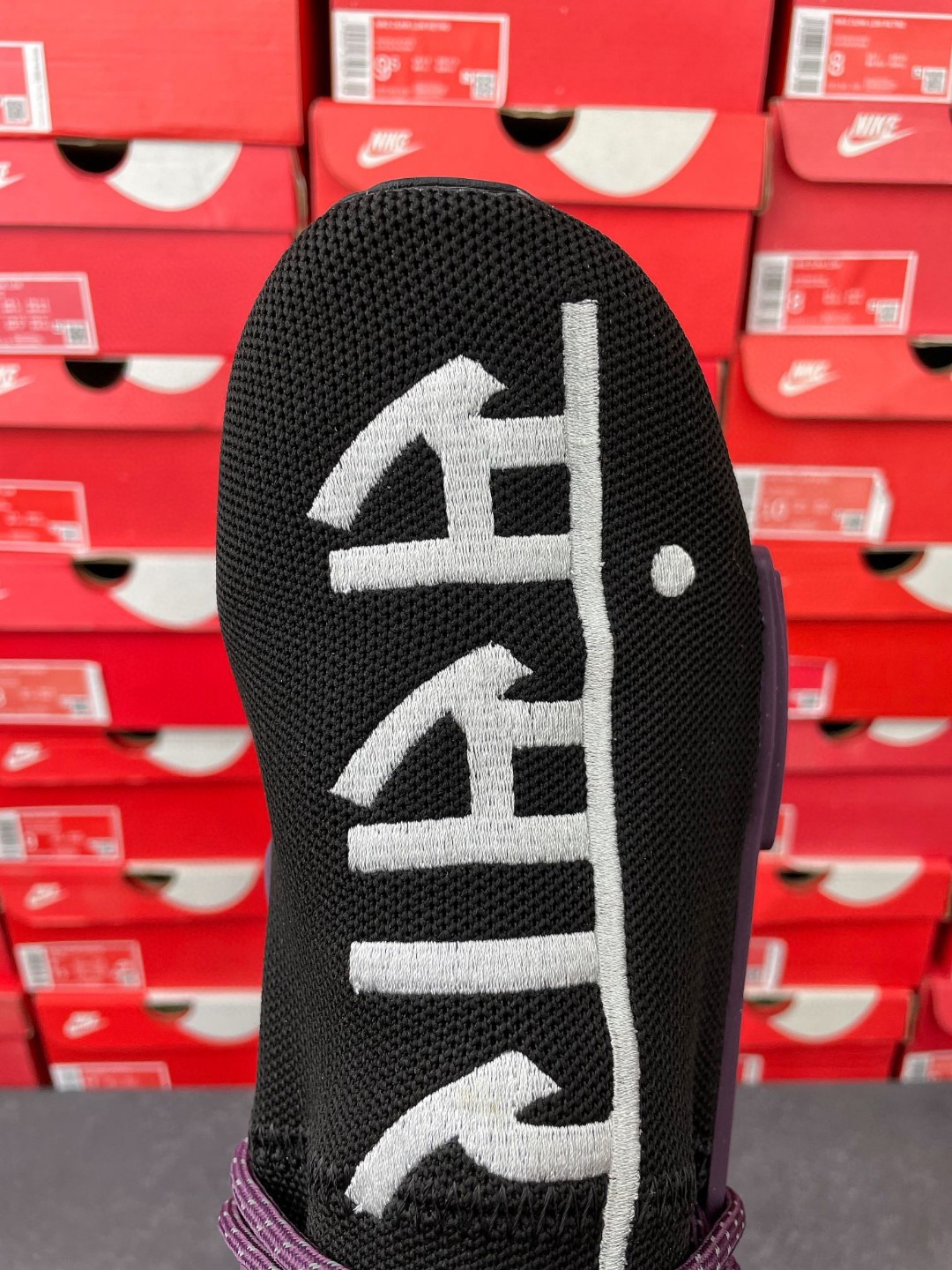 Pharrell Williams x adidas originals NMD HU Human Species Black 黑紫 菲董联名 低筒 运动鞋 休闲鞋 男鞋女鞋 