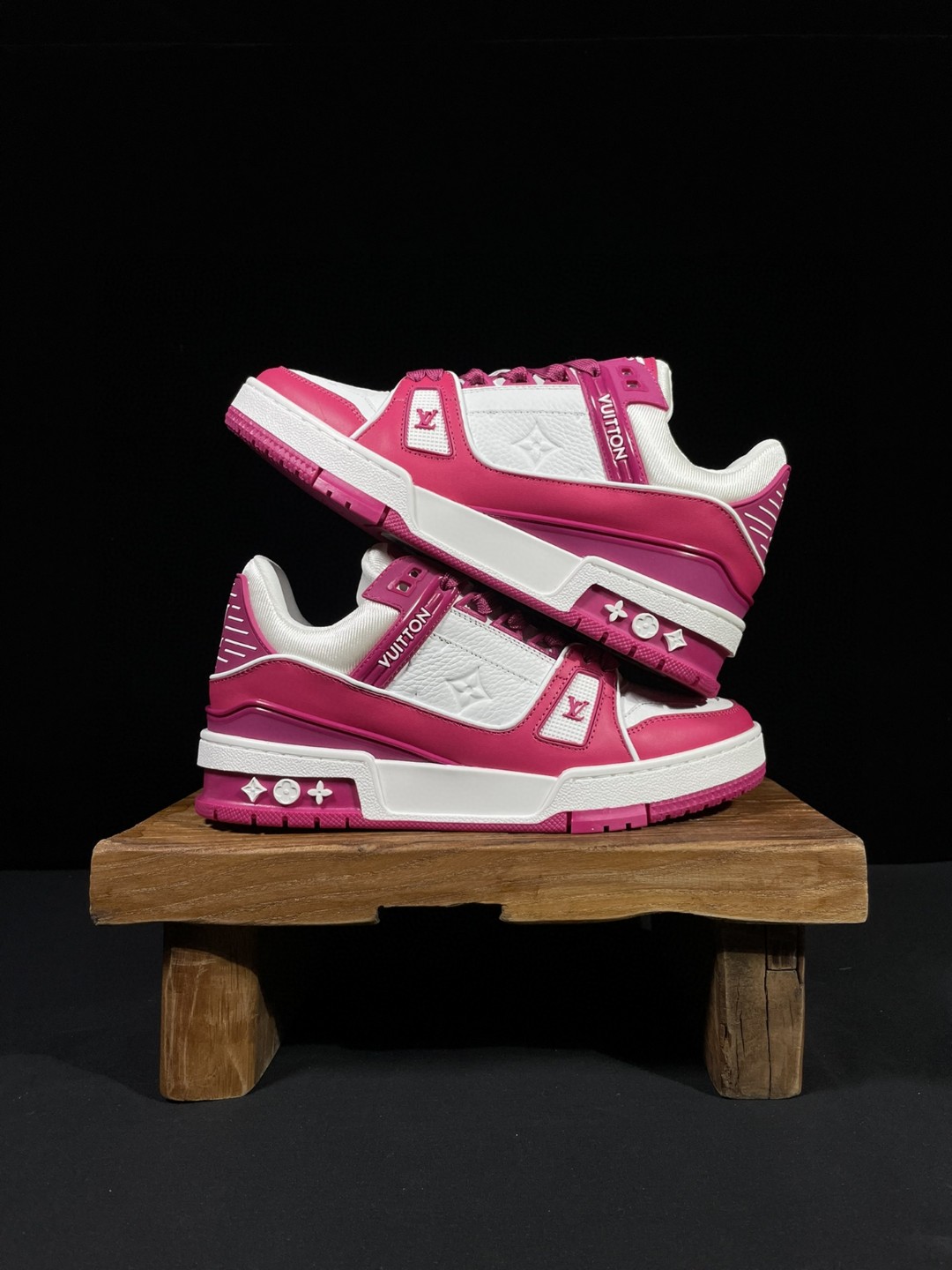 Louis Vuitton 路易威登 Trainer 玫红 低筒 休闲鞋 板鞋 运动鞋 男鞋 女鞋 