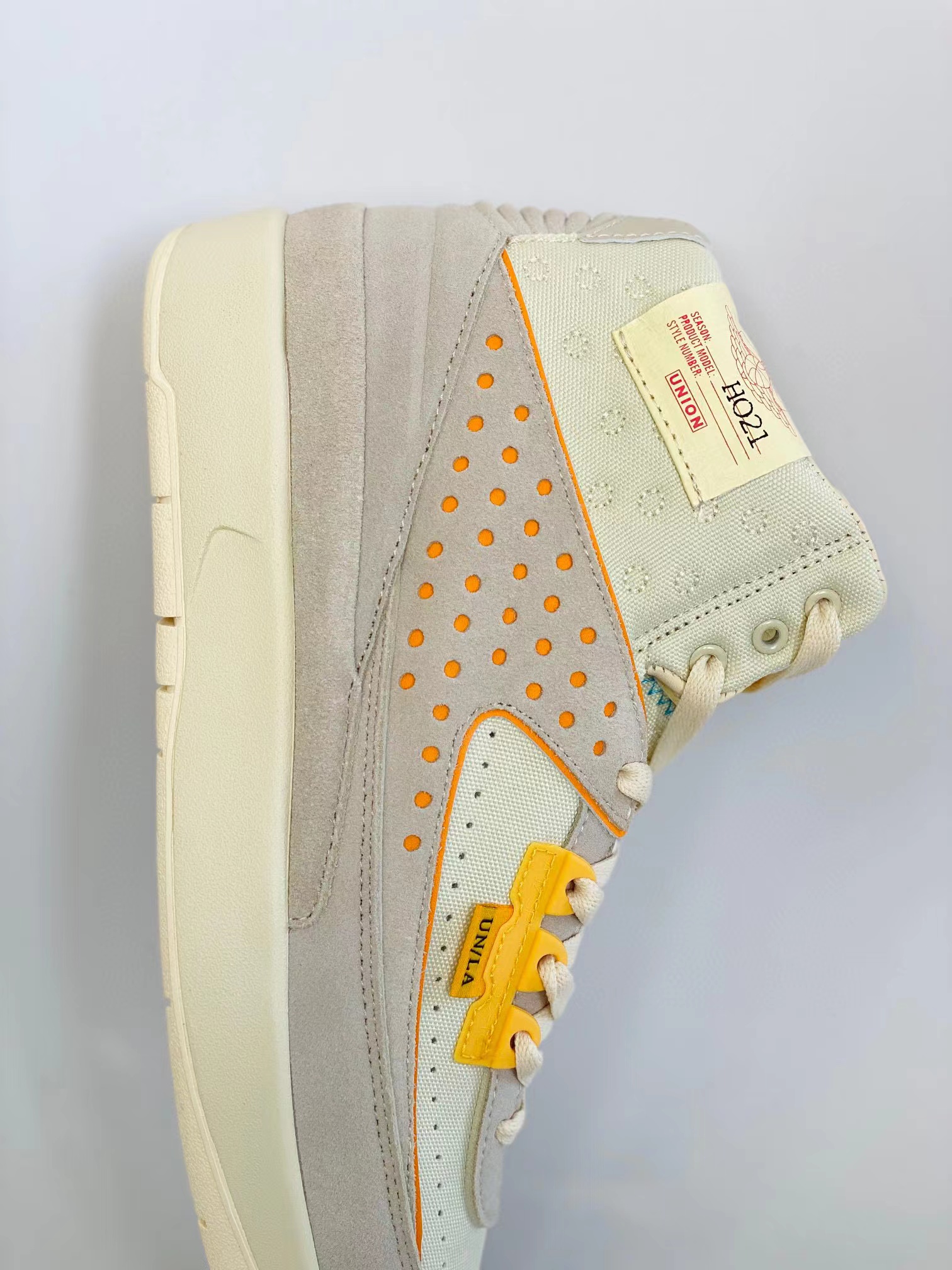 Union LA Air Jordan AJ2 Retro SP"Rattan" UN 联名米黄 复古篮球鞋 男鞋  DN3802-200