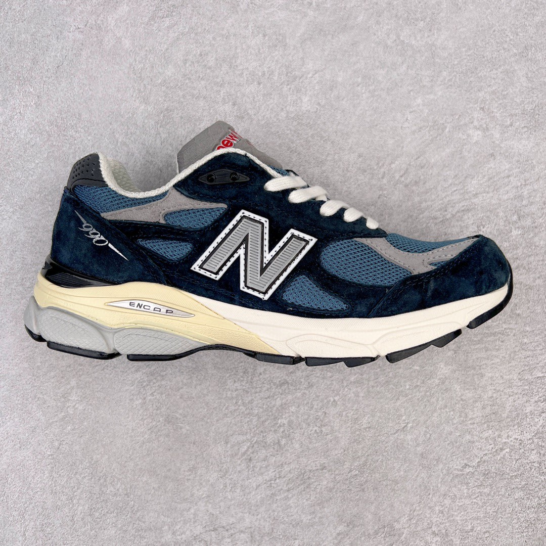 New Balance 990 V3 Teddy Made 海军蓝 低筒 复古跑鞋 休闲鞋 板鞋 运动鞋 男鞋 女鞋 M990TE3
