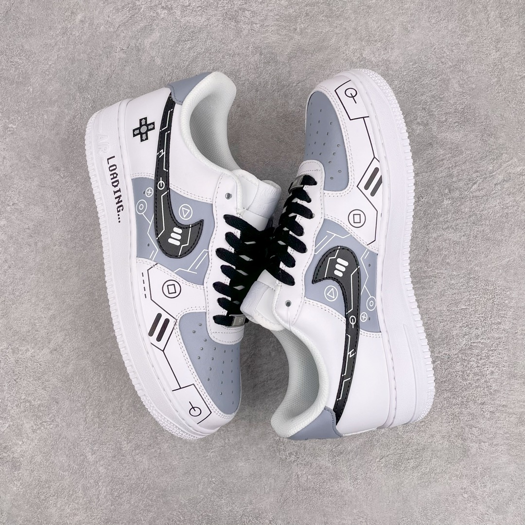 Air Force 1 Low 07 电玩 黑白灰 低筒 休闲鞋 板鞋 男鞋 女鞋  CW2288-111