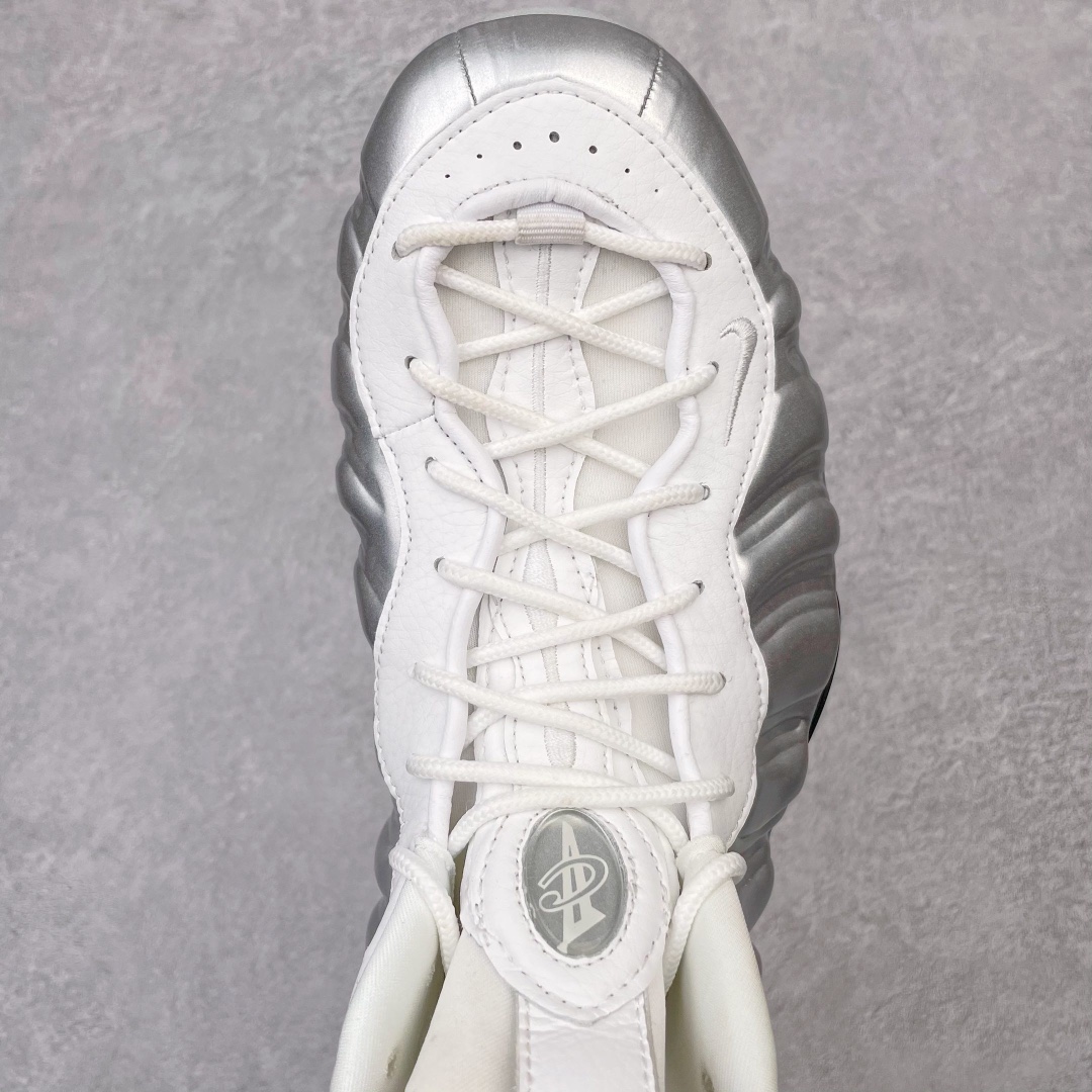 NIKE Air Foamposite One Chrome White 银喷 喷泡 篮球鞋 男鞋 碳板 AA3963-100