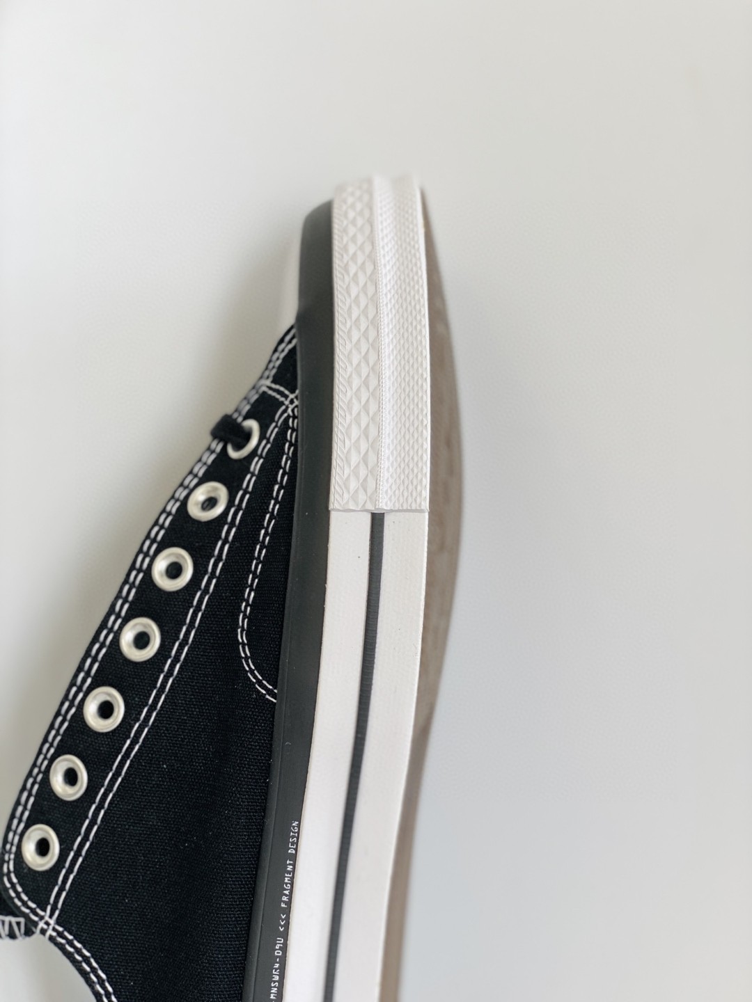  Fragment Design x Moncler x Converse Chuck Taylor All Star 1970s OX 藤原浩三方联名 黑色 低筒 帆布鞋 板鞋 休闲鞋  男鞋 女鞋 169069C