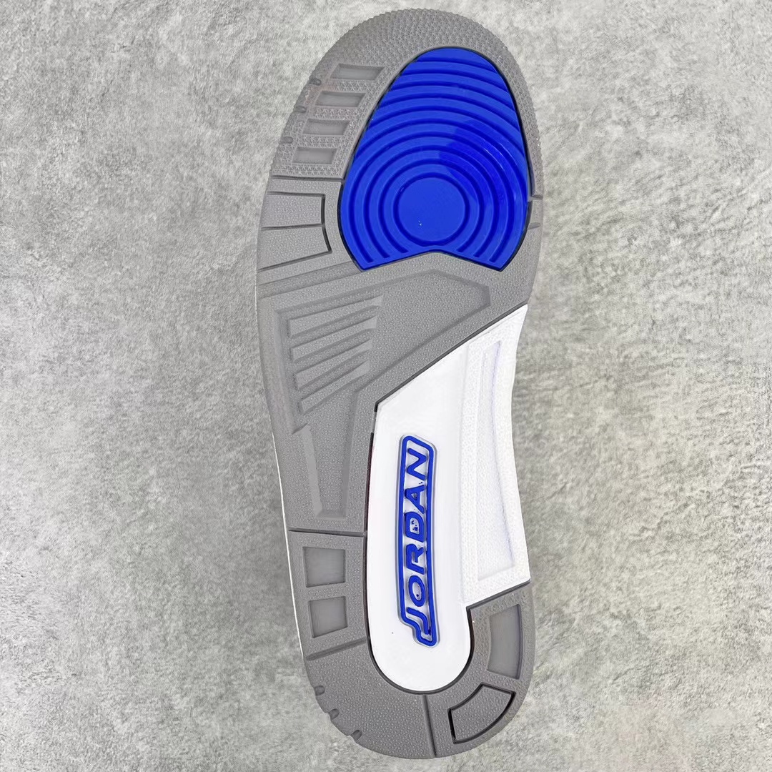 Air Jordan 3 Retro Racer Blue 賽車藍  AJ 3低筒 休闲鞋 篮球鞋 板鞋 男鞋 CT8532-145