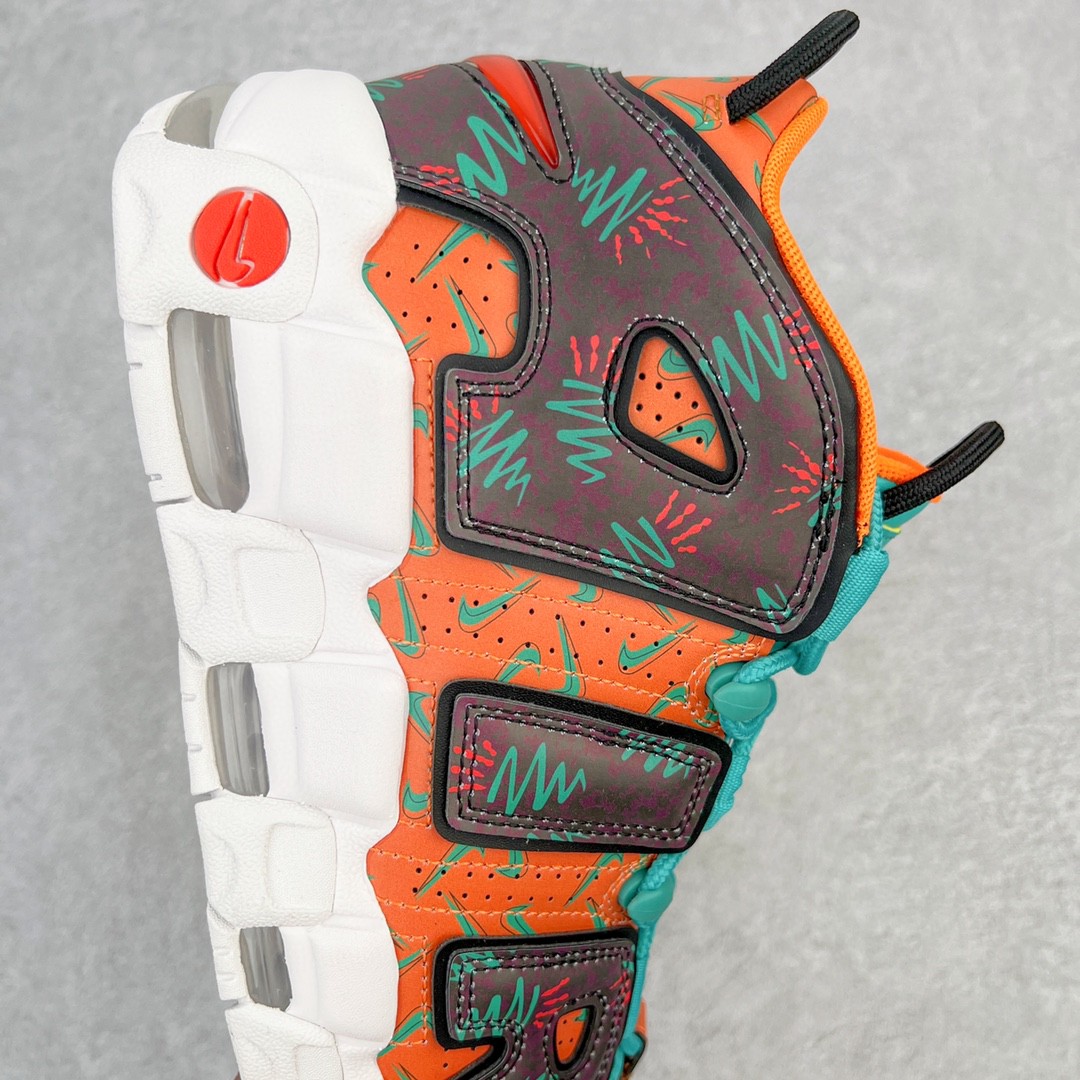 新版 Nike Air More Uptempo What 90s 皮蓬 褐橙低筒 篮球鞋 男鞋 女鞋 AT3408-800