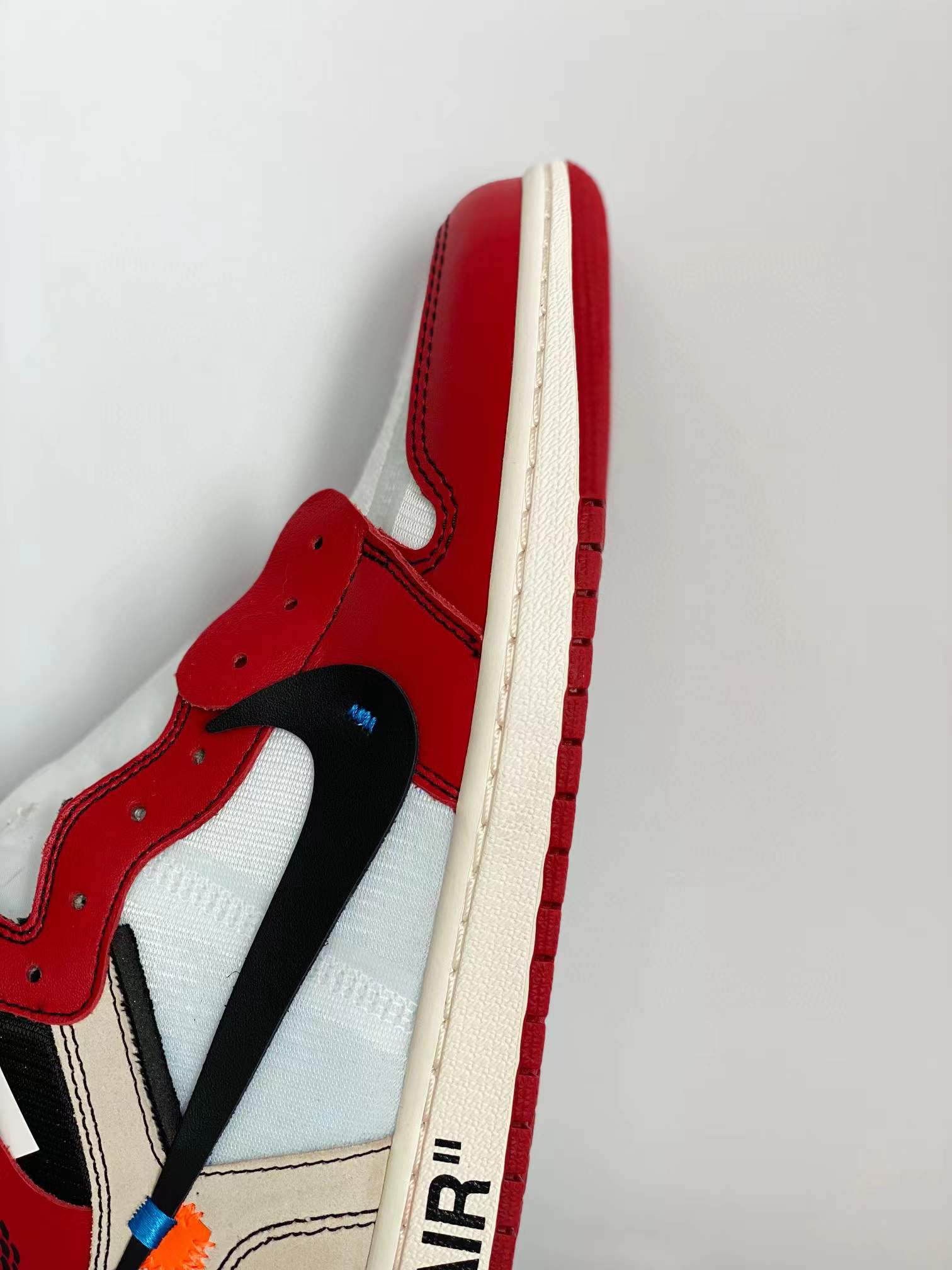 OFF-White Air Jordan 1 AJ1 Retro The Ten Chicago 芝加哥 白紅 聯名 篮球鞋 高筒 休闲鞋 男鞋 板鞋 AA3834-101